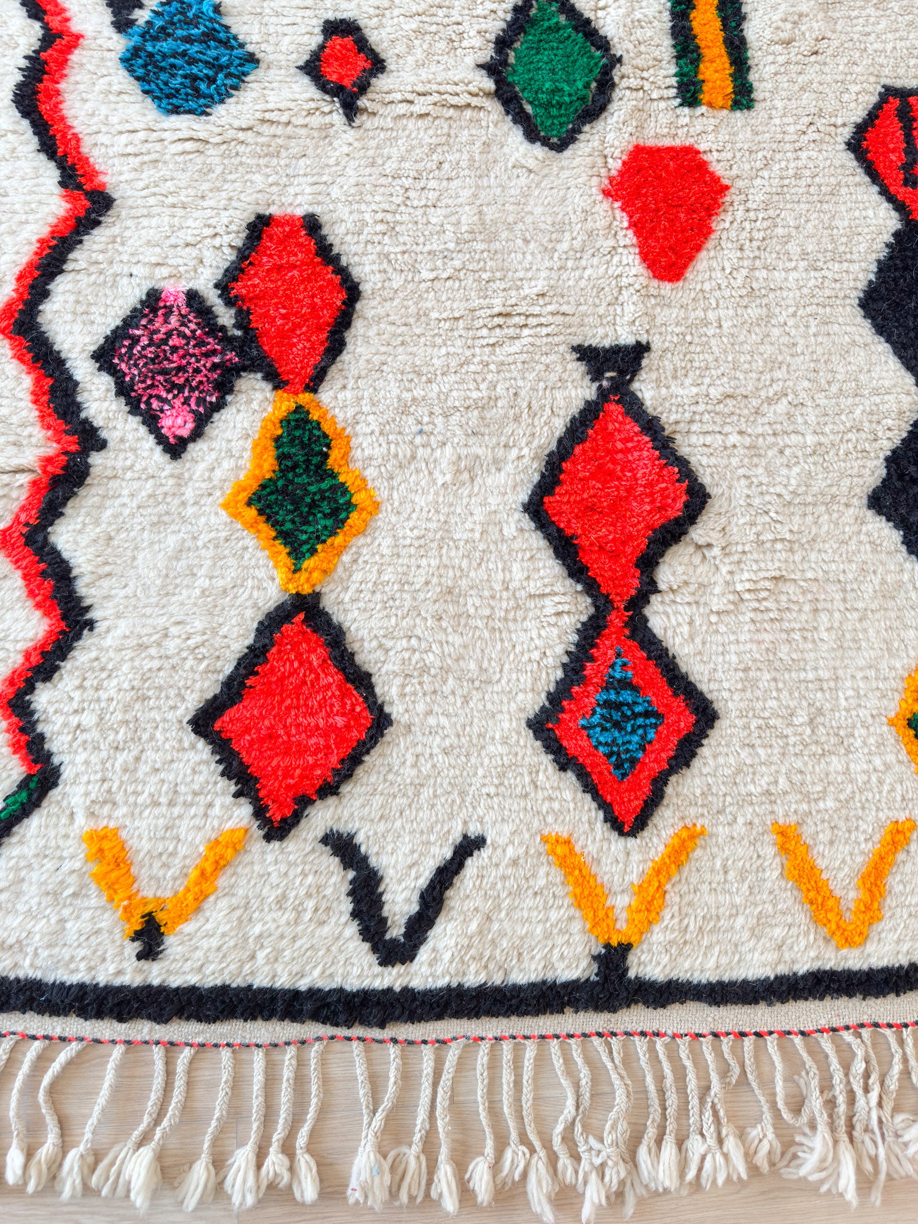 Colorful Berber rug 150 x 289 cm - n°1631