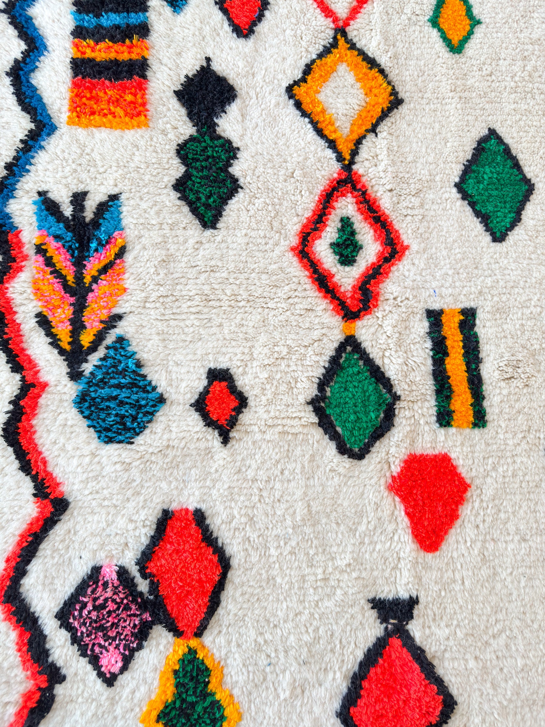 Colorful Berber rug 150 x 289 cm - n°1631