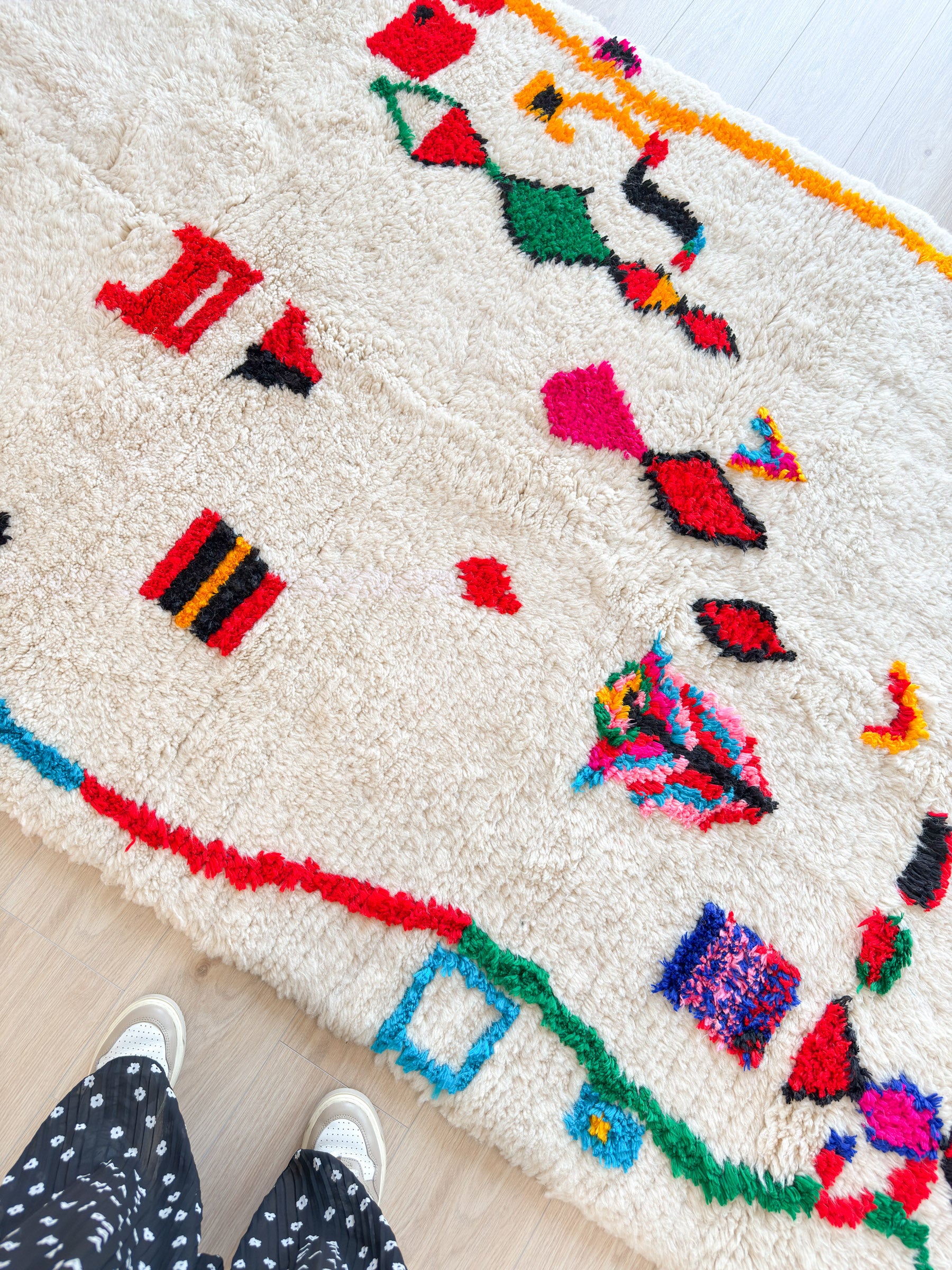 Bunter Berberteppich 157 x 270 cm – Nr. 1686