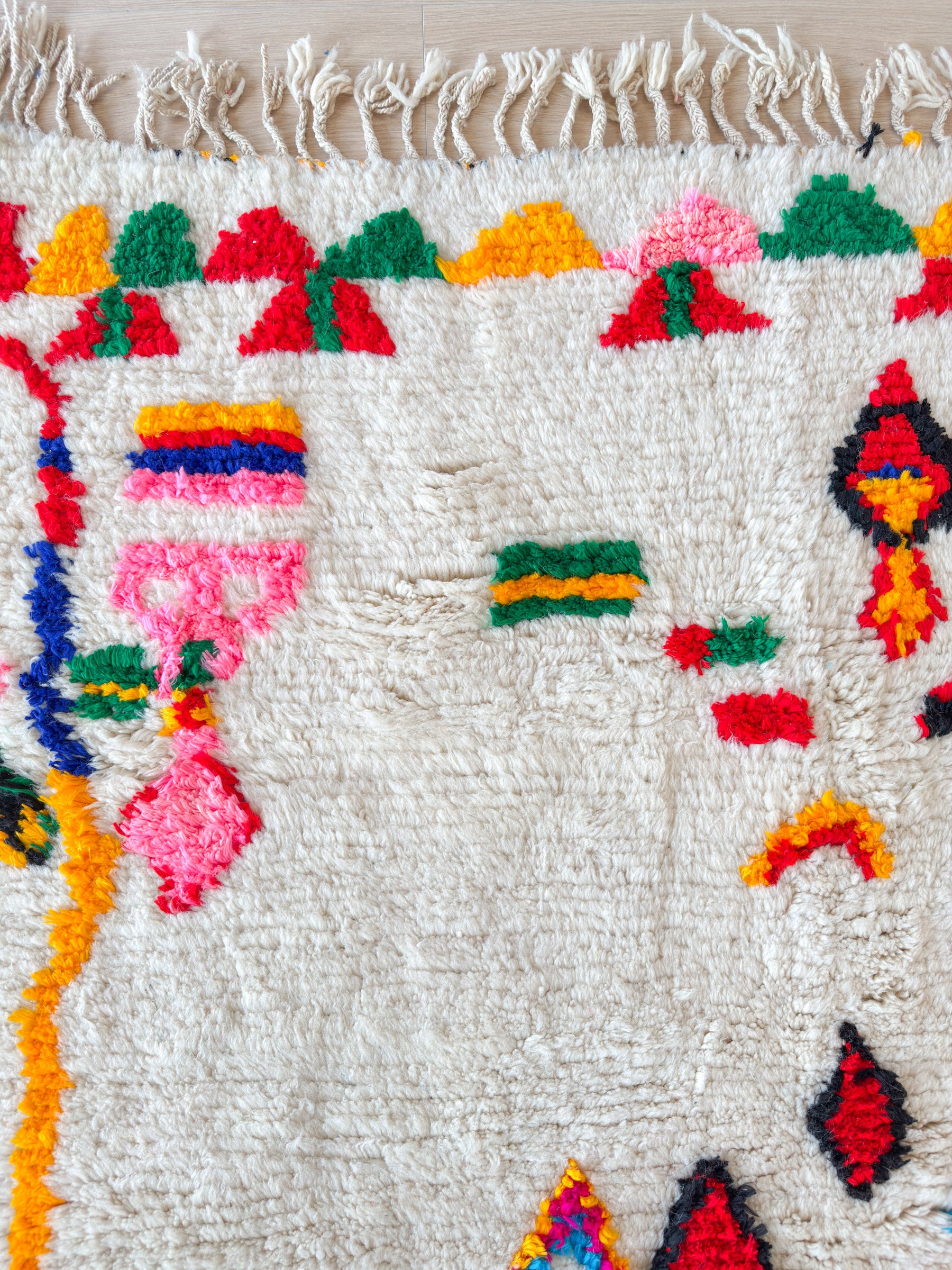 Tapis berbère coloré 157 x 270 cm - n°1686