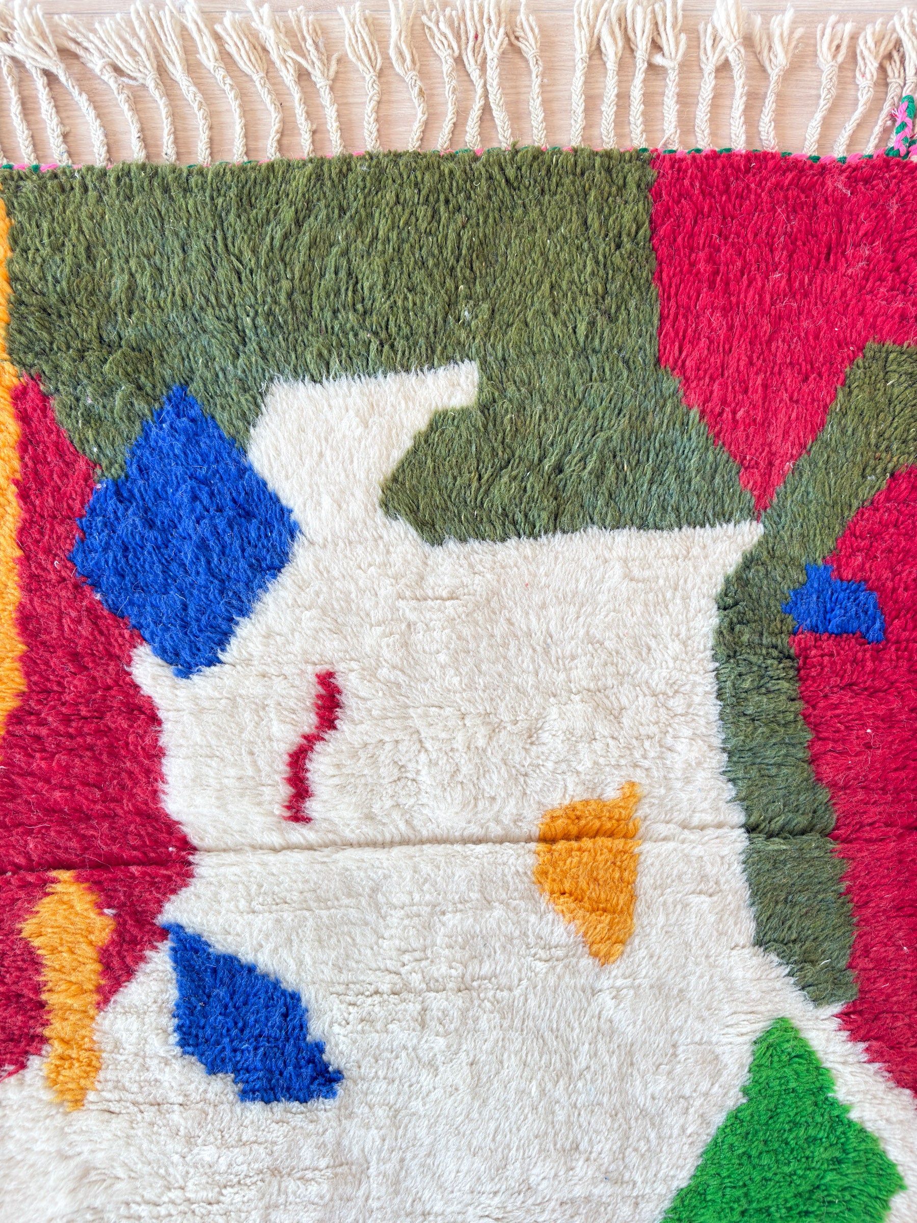 Colorful Moroccan Runner Rug 81 x 260 cm / 2.7 x 8.5 ft - n°1286