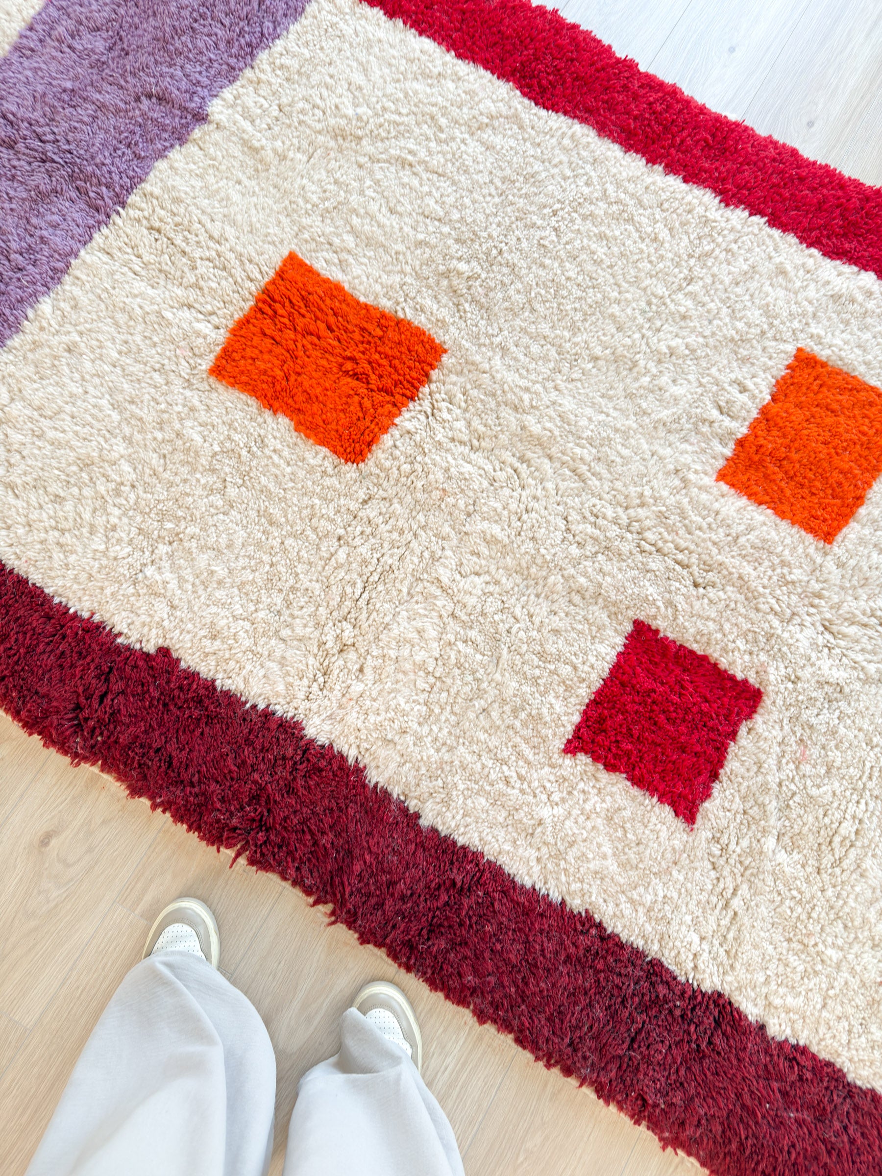 Colorful Berber rug 150 x 305 cm - no. 2189