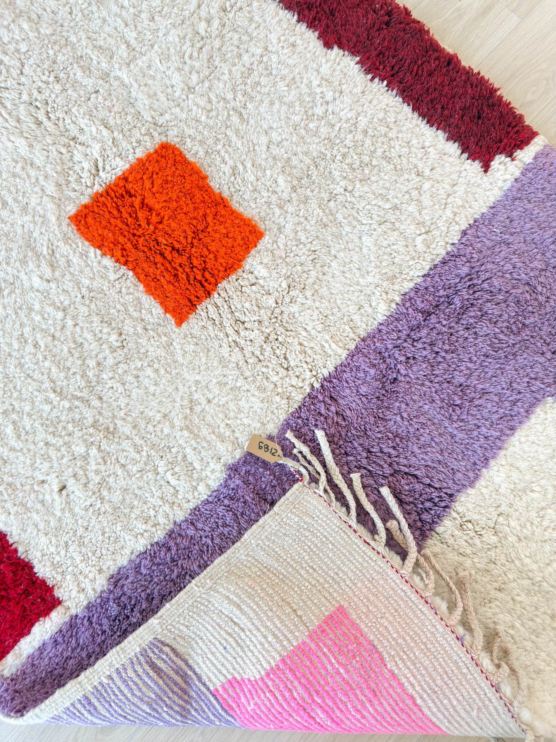 Colorful Berber rug 150 x 305 cm - no. 2189