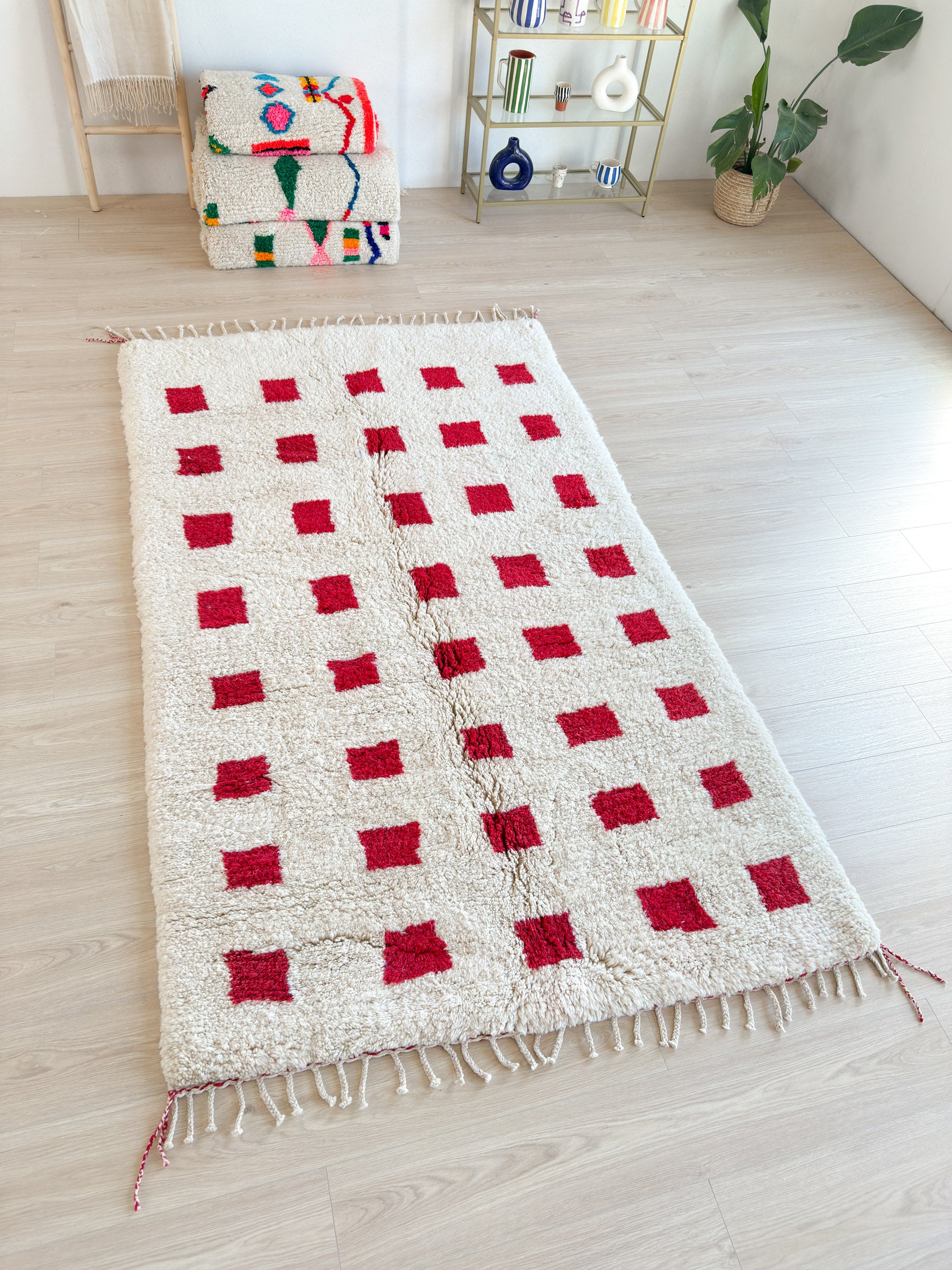 Tapis berbère coloré 152 x 277 cm - n°2141