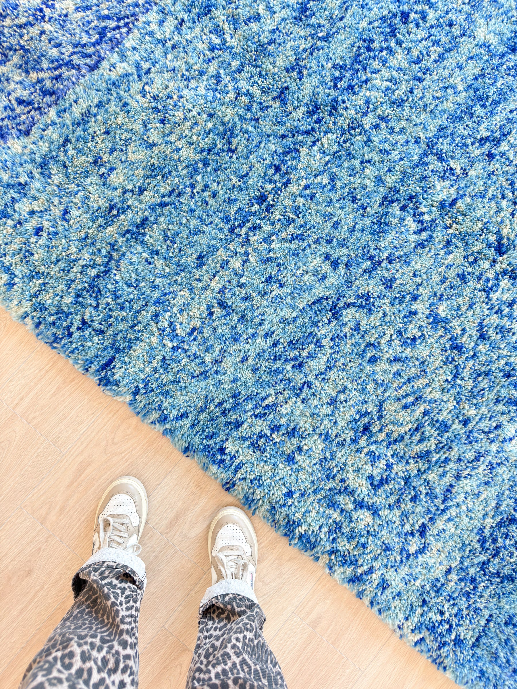 Colorful Berber rug 153 x 211 cm - no. 2170