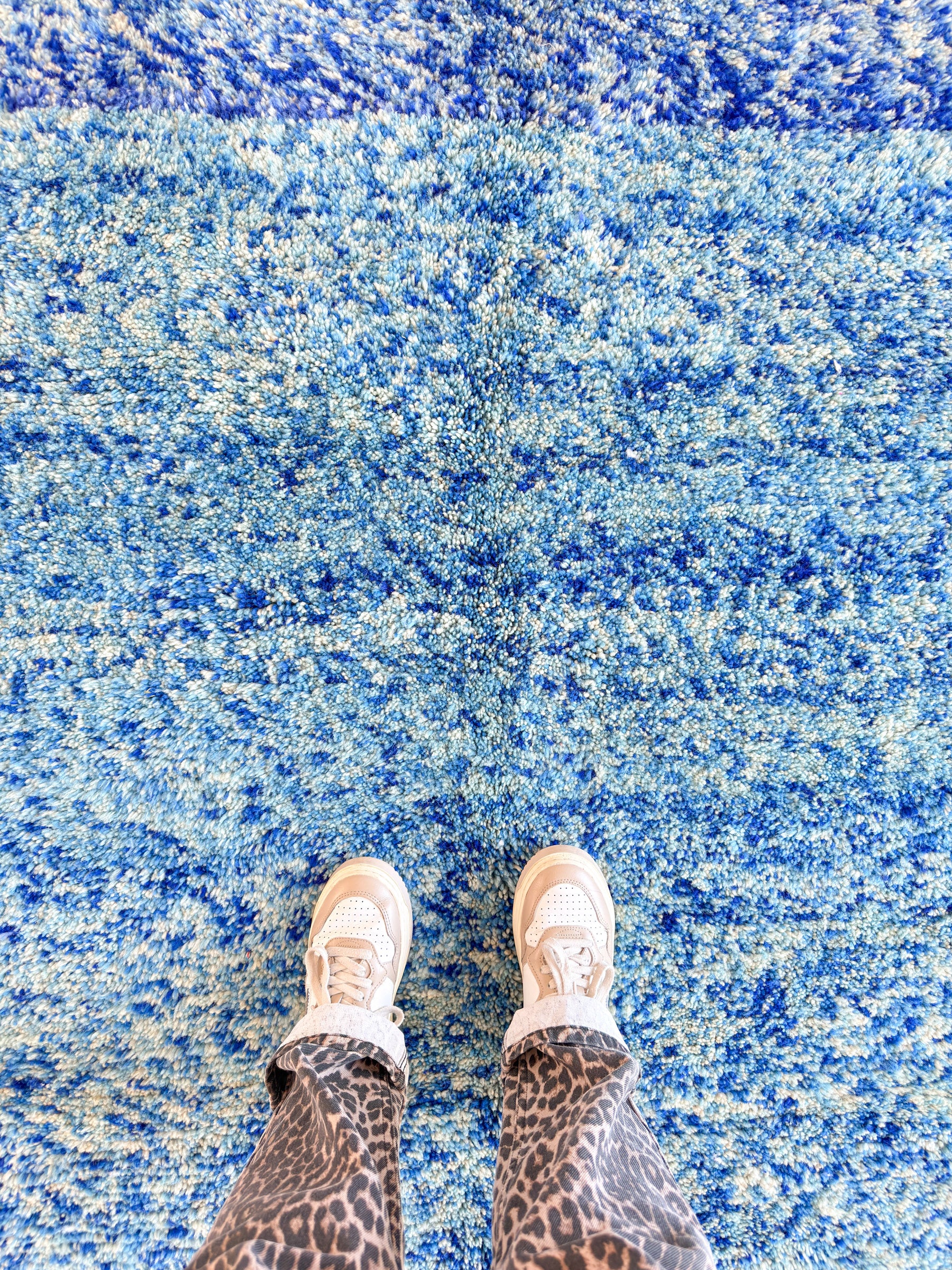 Tapis berbère coloré 153 x 211 cm - n°2170