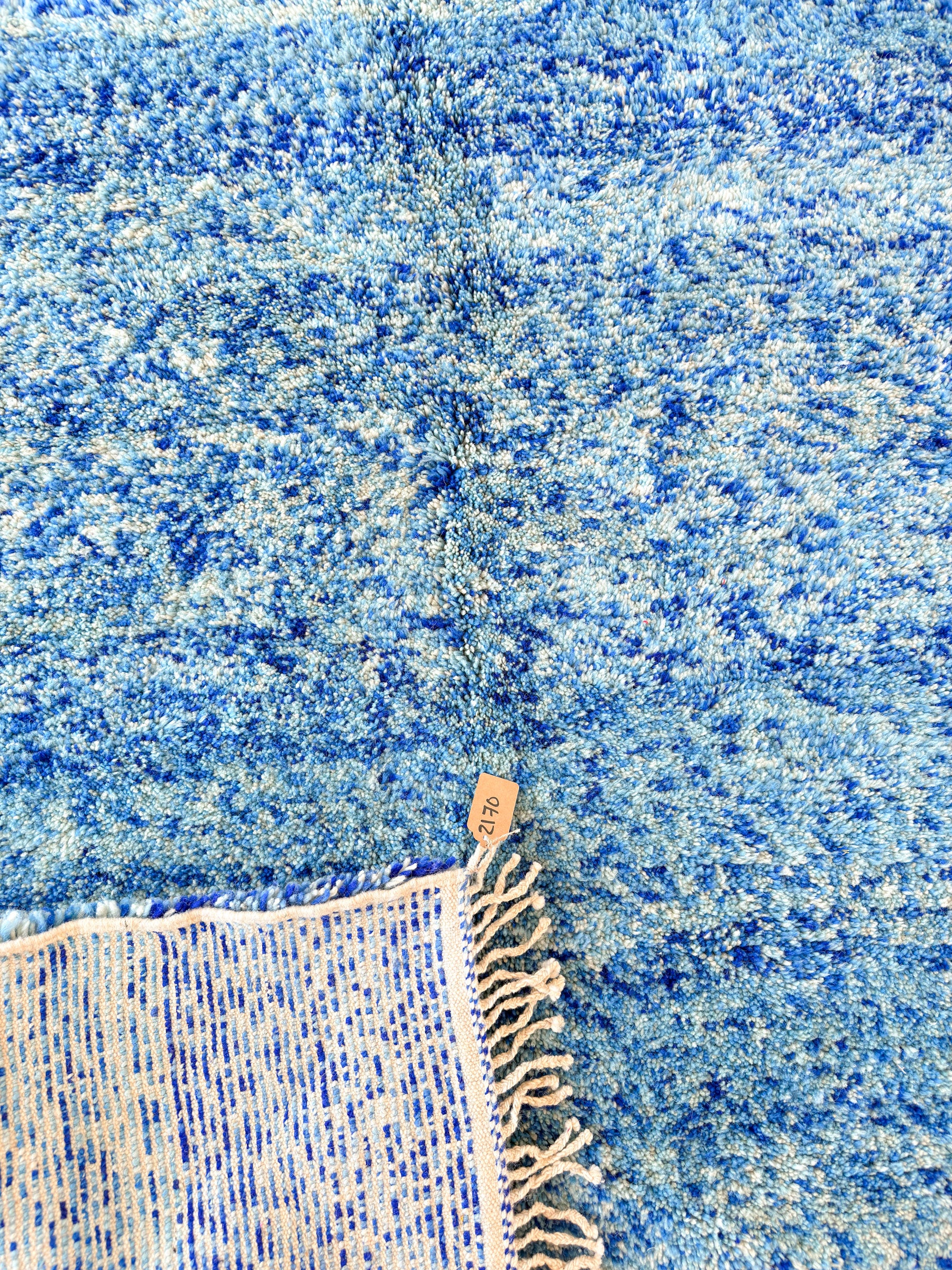 Tapis berbère coloré 153 x 211 cm - n°2170