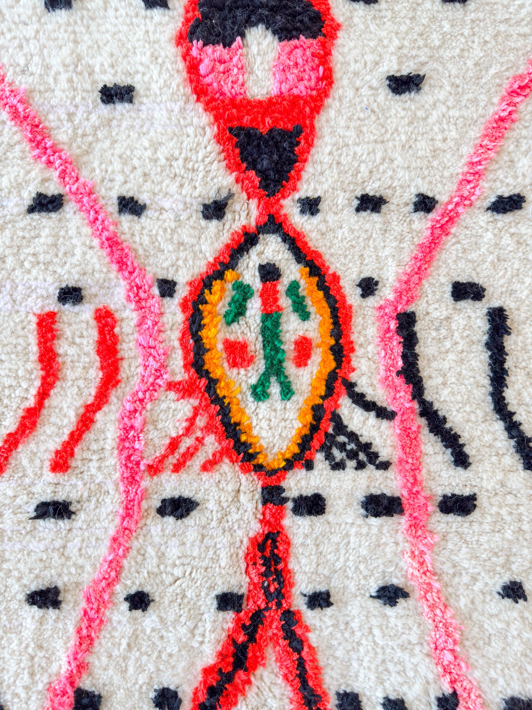 Tapis berbère coloré 151 x 229 cm - n°2151