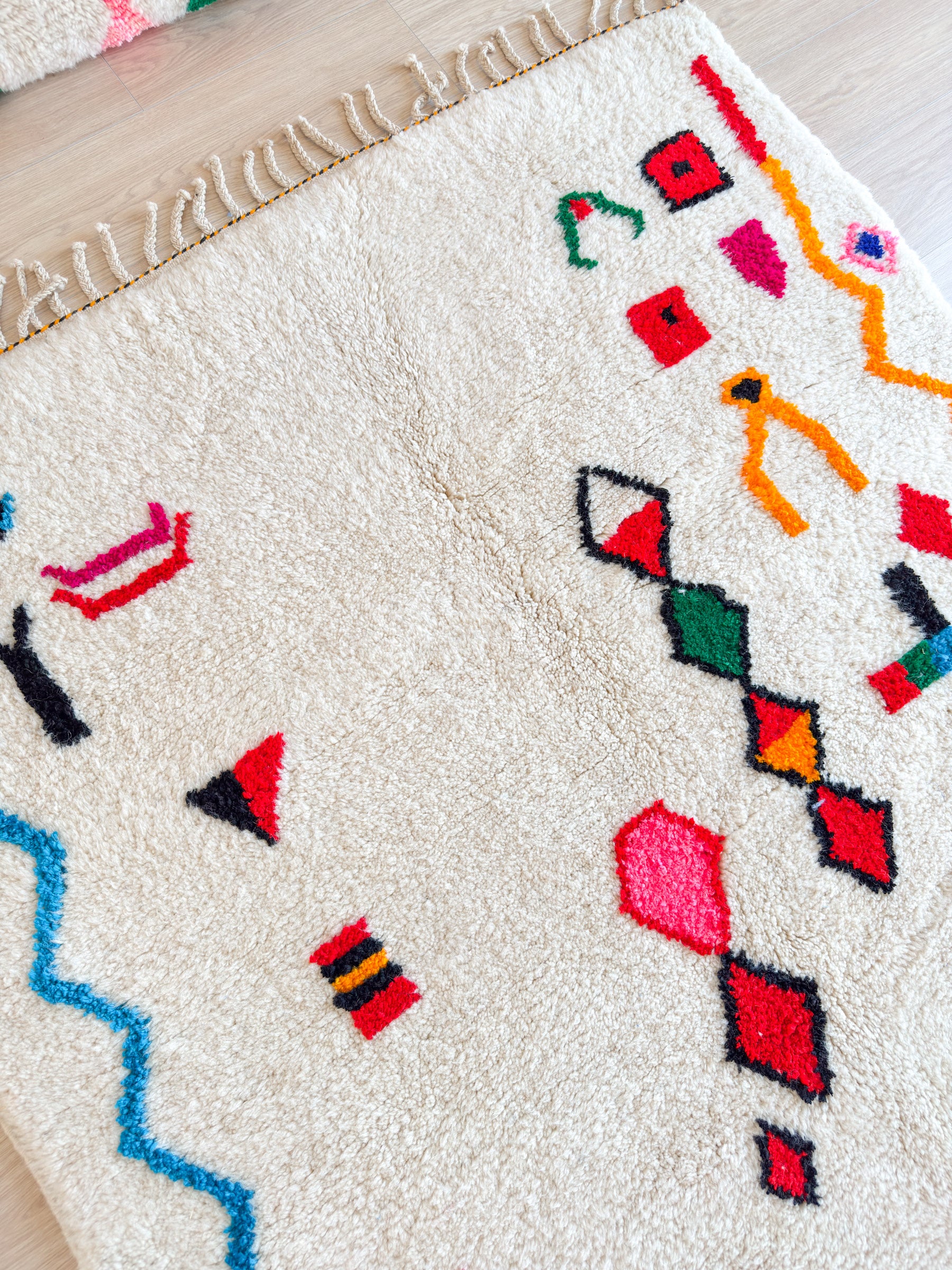 Tapis berbère coloré 156 x 270 cm - n°2139