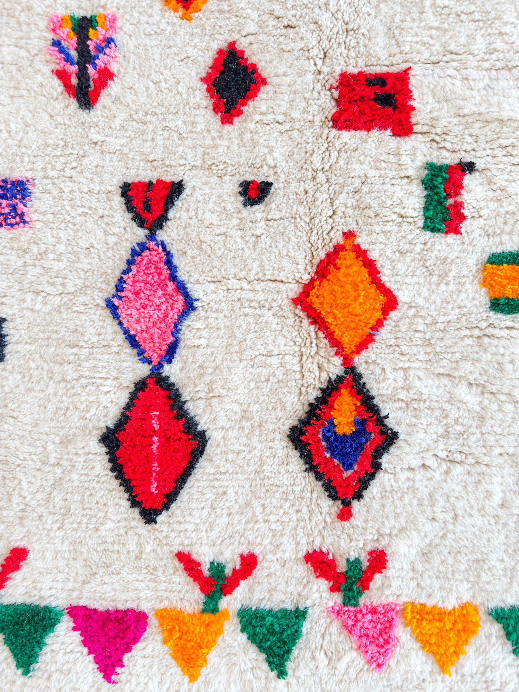 Tapis berbère coloré 156 x 270 cm - n°2139