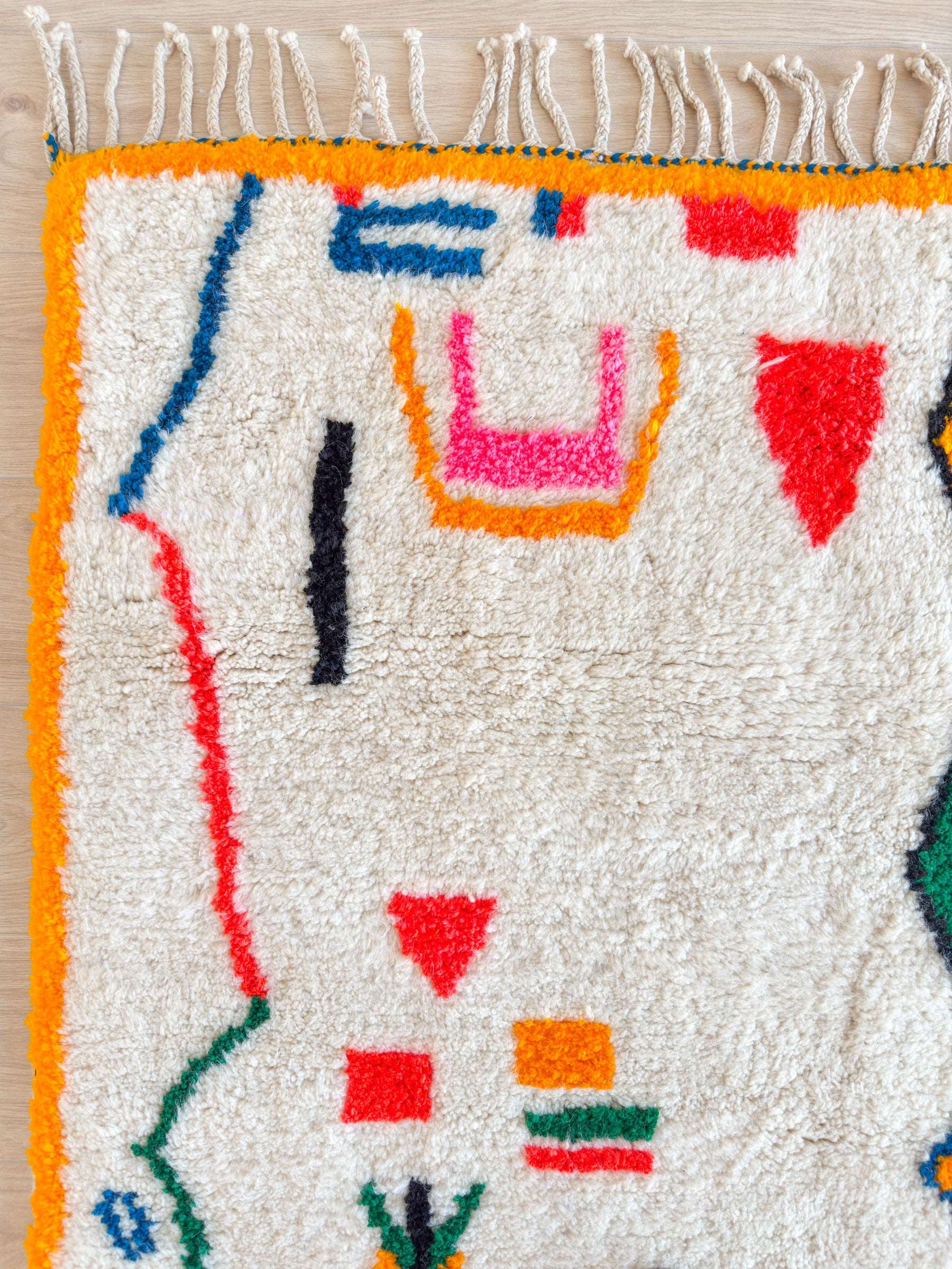 Tapis berbère coloré 158 x 279 cm - n°2160
