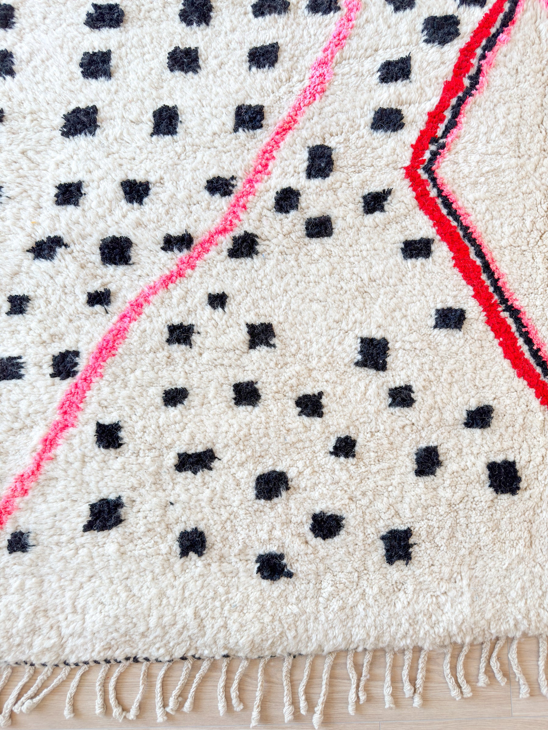 Colorful Berber rug 204 x 333 cm - no. 2161