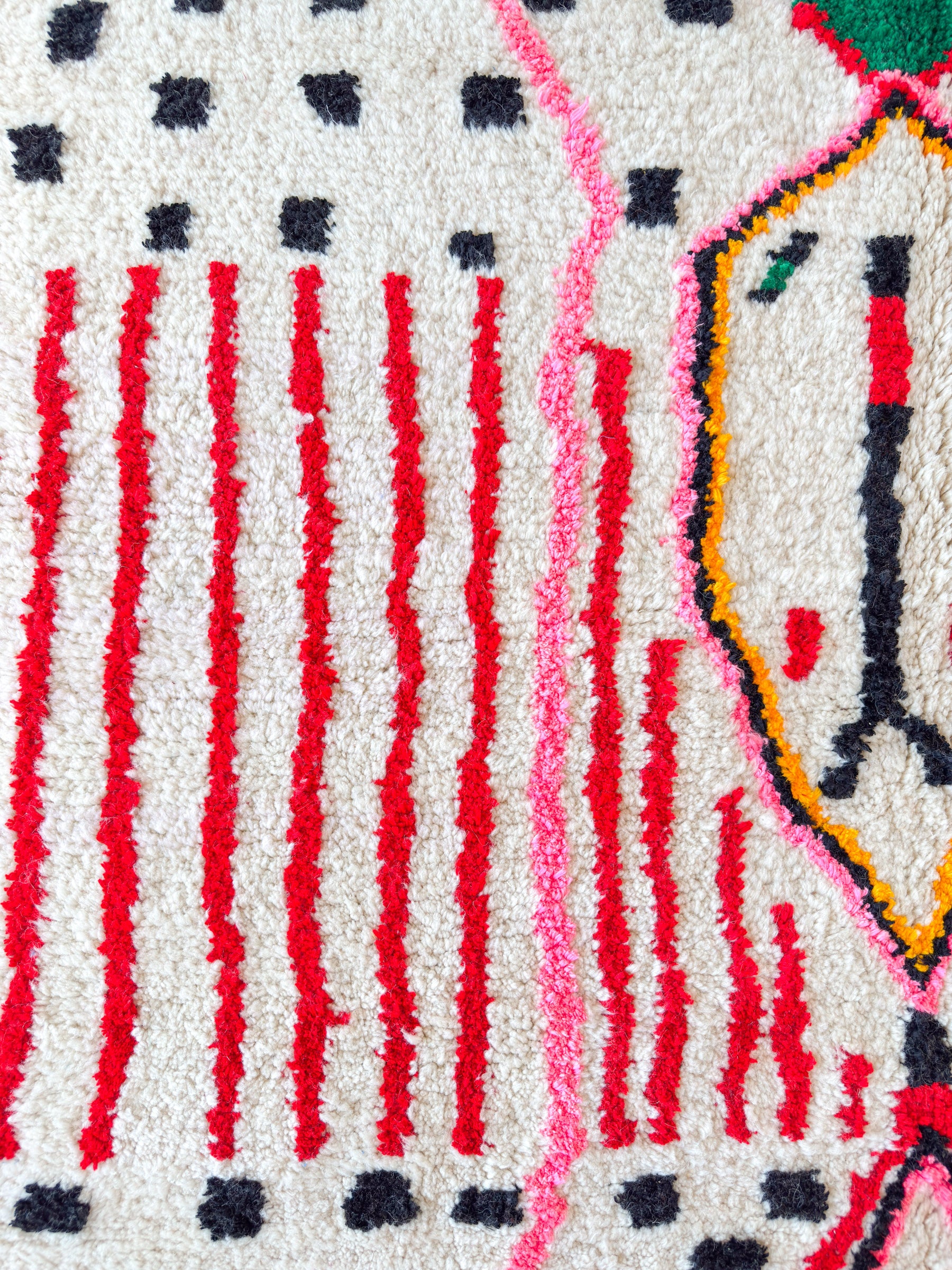 Colorful Berber rug 204 x 333 cm - no. 2161