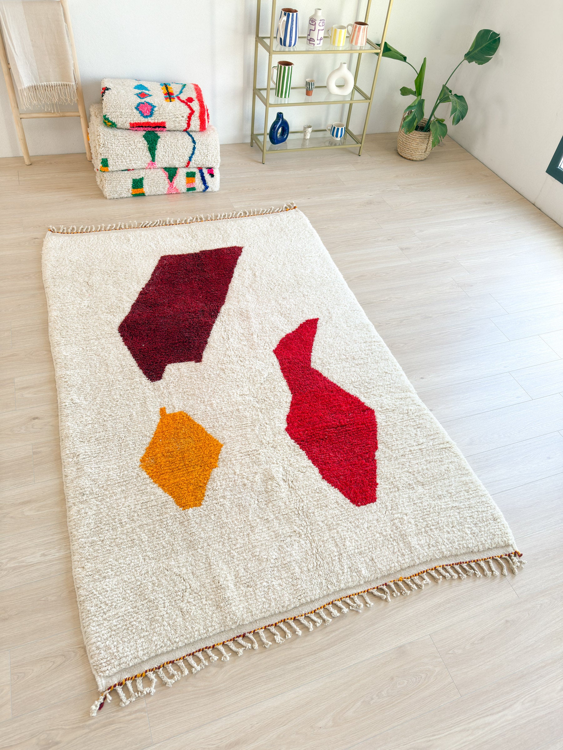 Tapis berbère coloré 160 x 255 cm - n°2198
