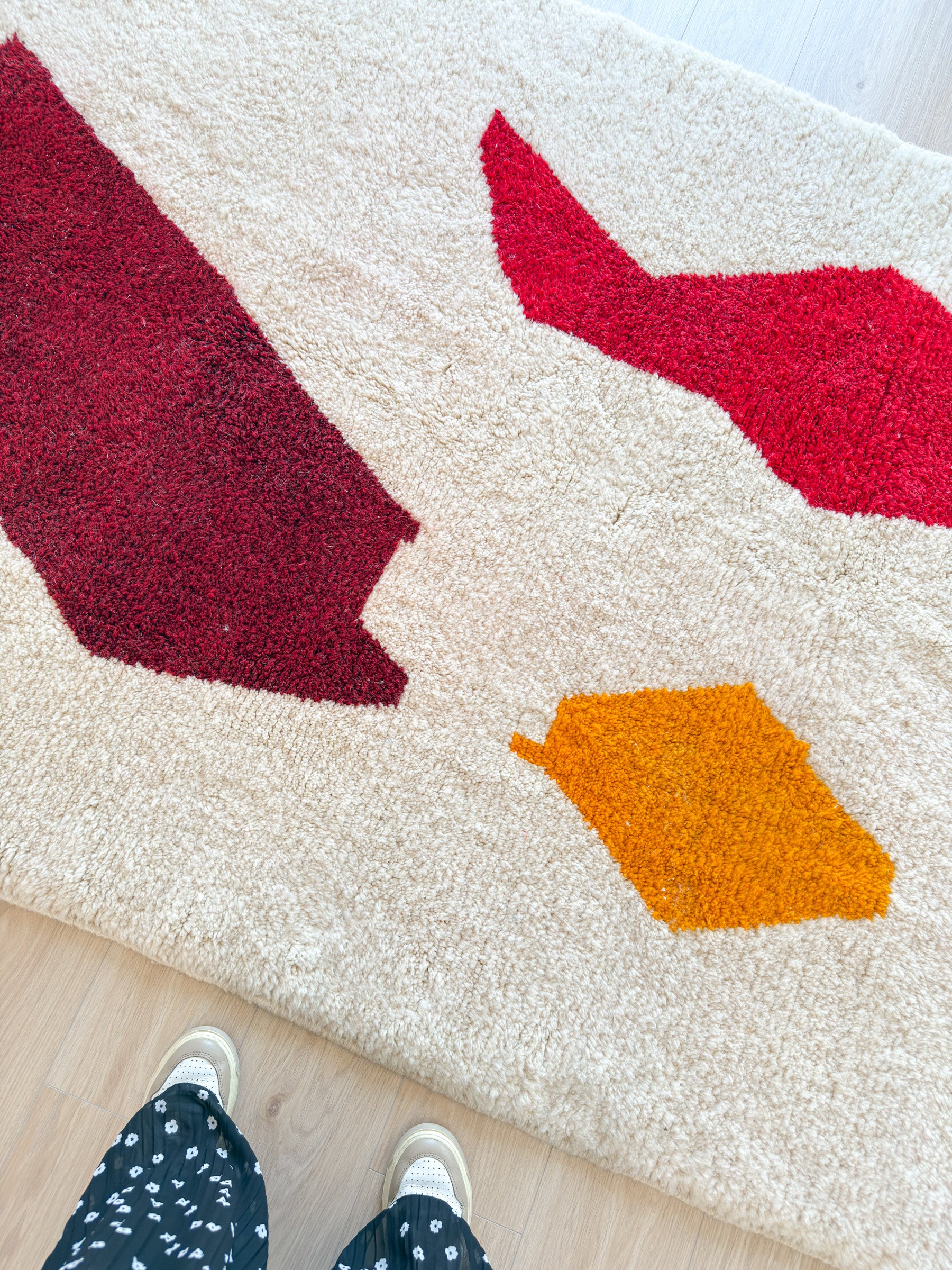 Tapis berbère coloré 160 x 255 cm - n°2198