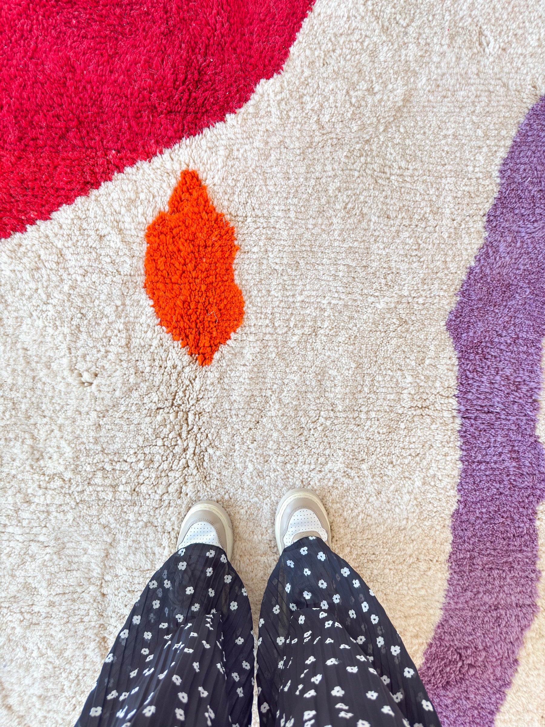 Tapis berbère coloré 163 x 247 cm - n°2101