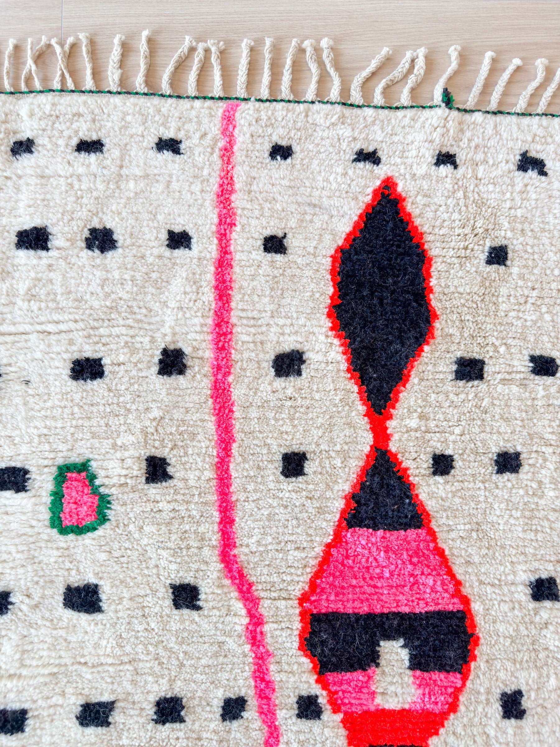 Colorful Berber rug 158 x 267 cm - no. 2176