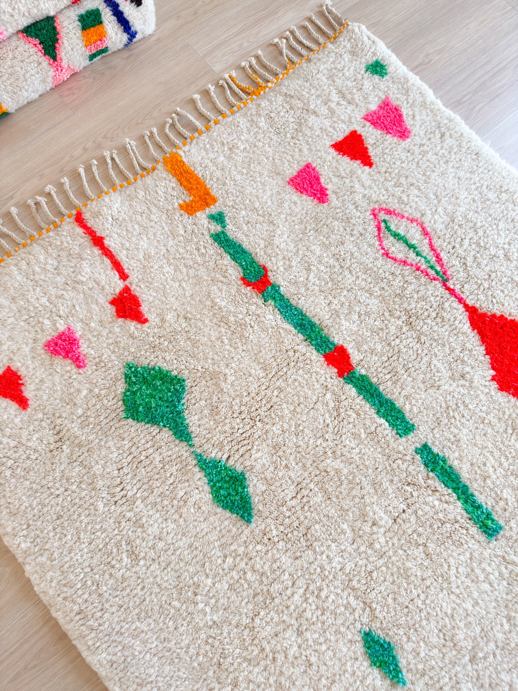 Tapis berbère coloré 160 x 277 cm - n°2172