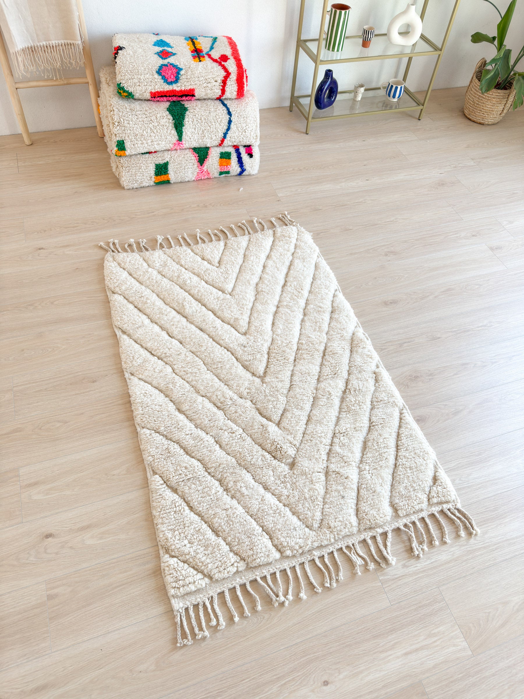 Beni Ouarain Teppich 100 x 168 cm – Nr. 2178