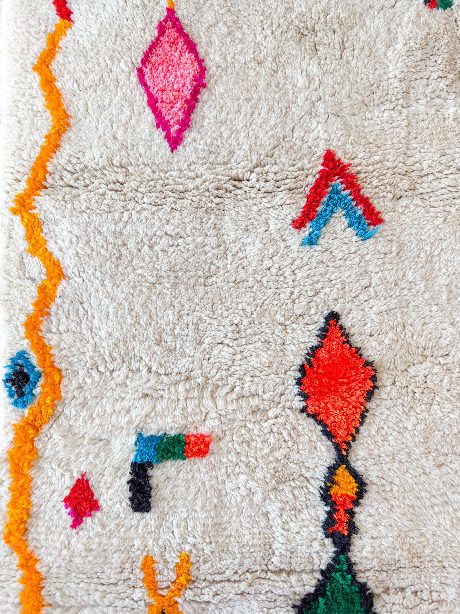 Colorful Moroccan Rug 192 x 316 cm / 6.3 x 10.4 ft - n°1176