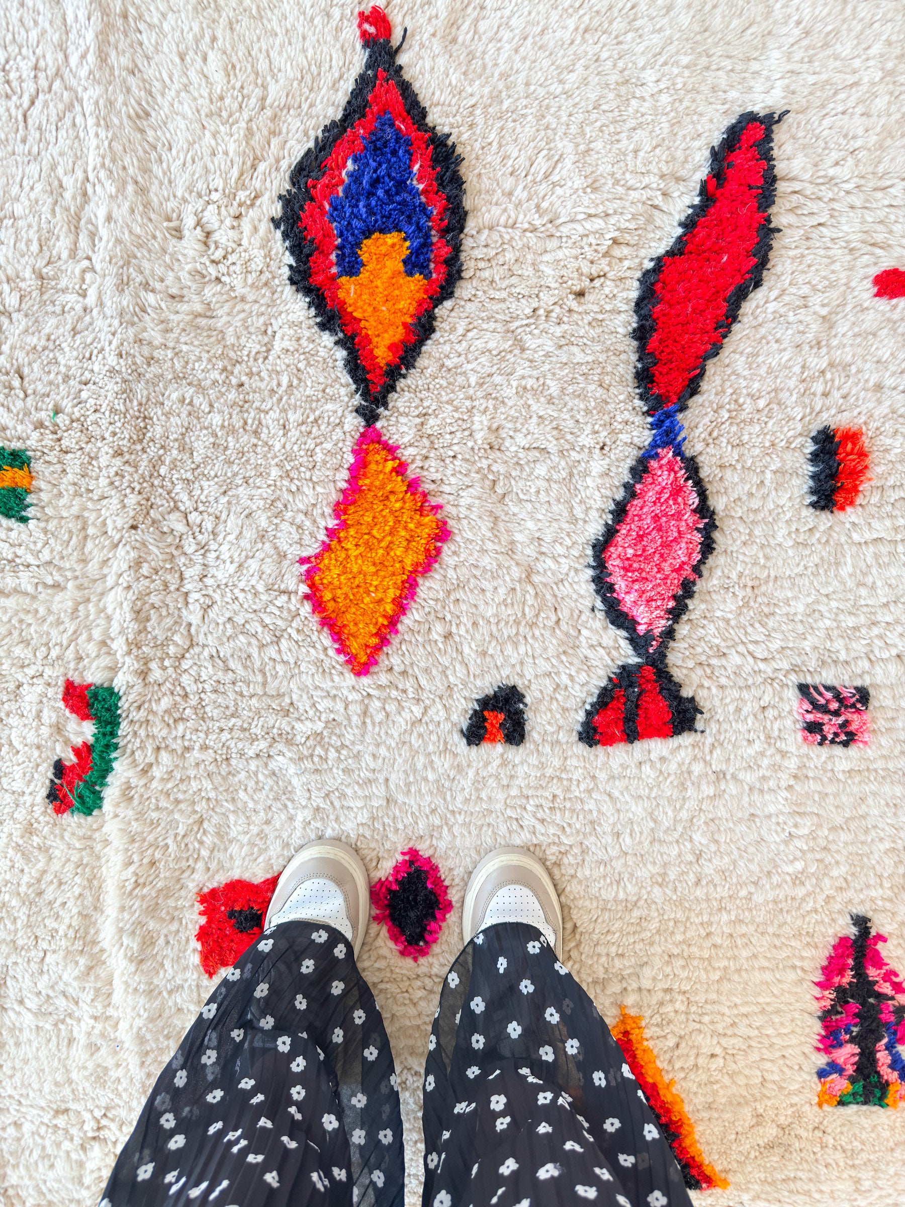 Colorful Moroccan Rug 192 x 316 cm / 6.3 x 10.4 ft - n°1176