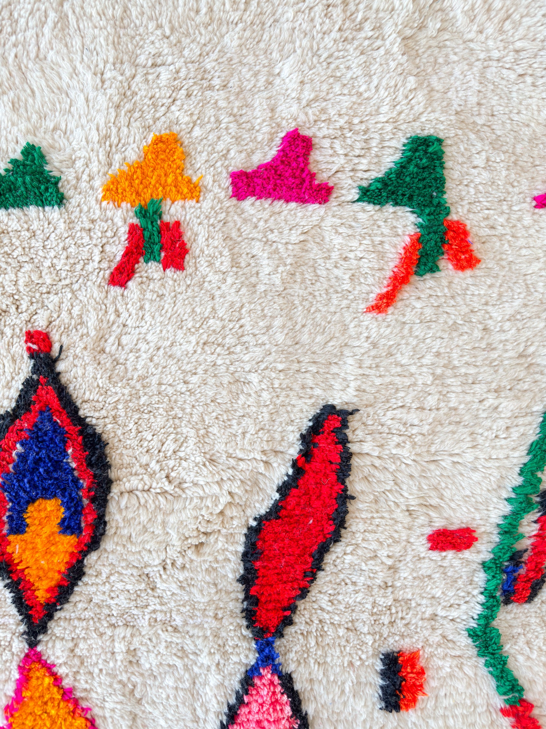 Colorful Moroccan Rug 192 x 316 cm / 6.3 x 10.4 ft - n°1176