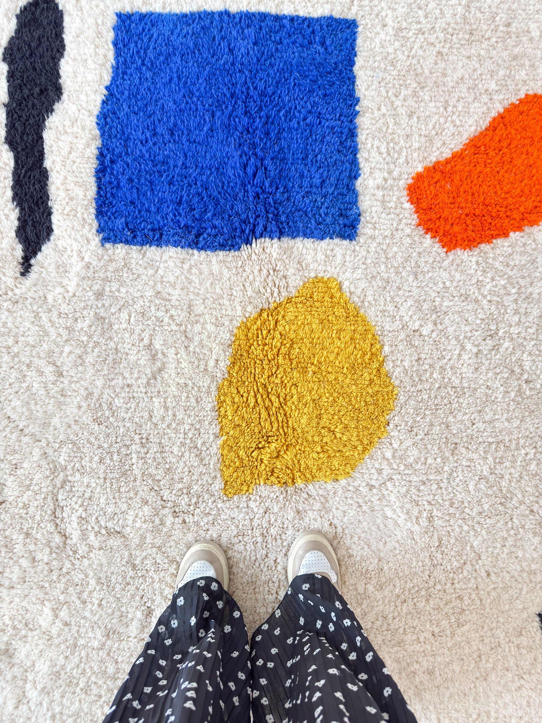 Colorful Berber rug 153 x 272 cm - no. 2149