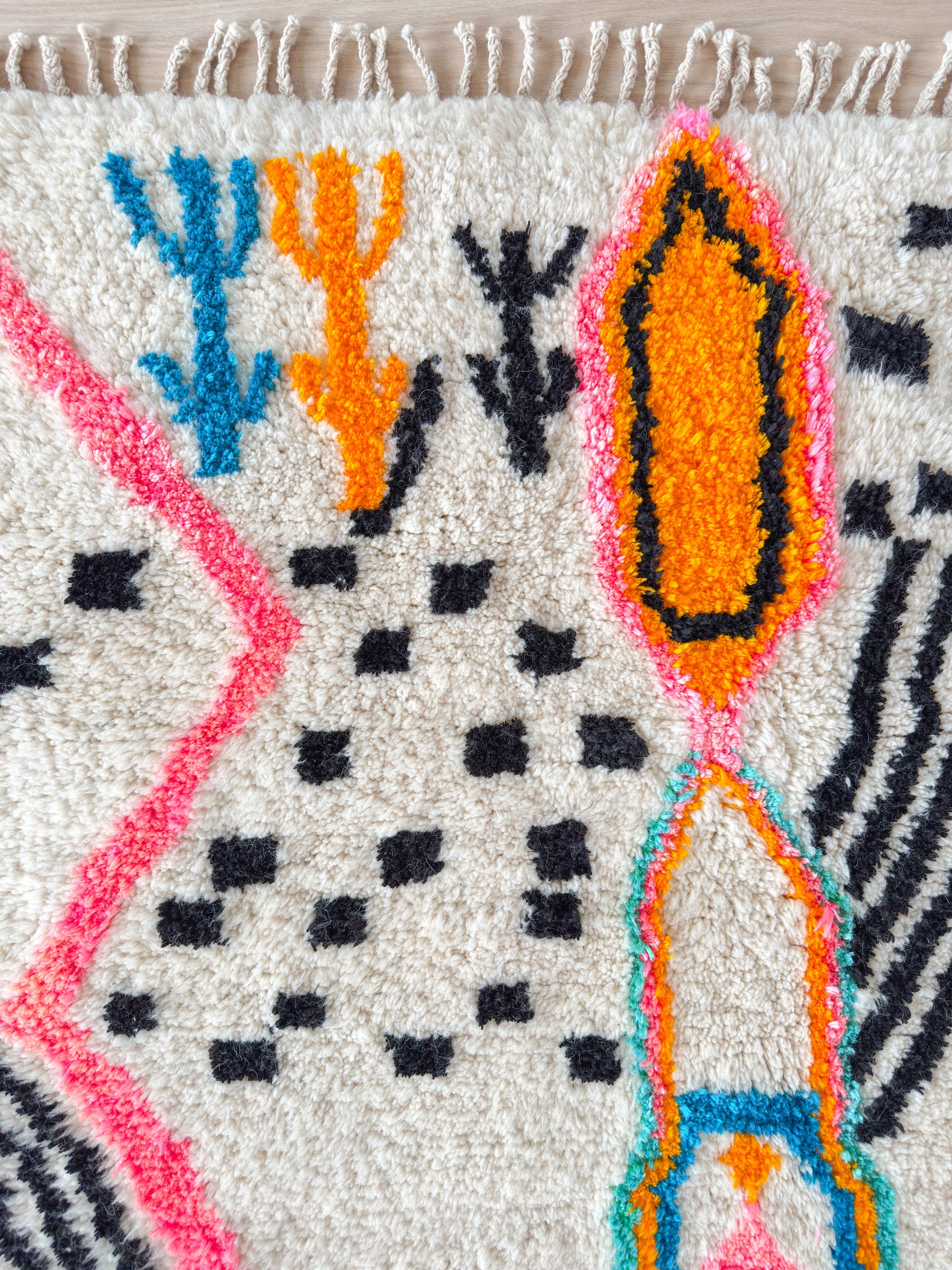 Tapis berbère coloré 150 x 256 cm - n°2112