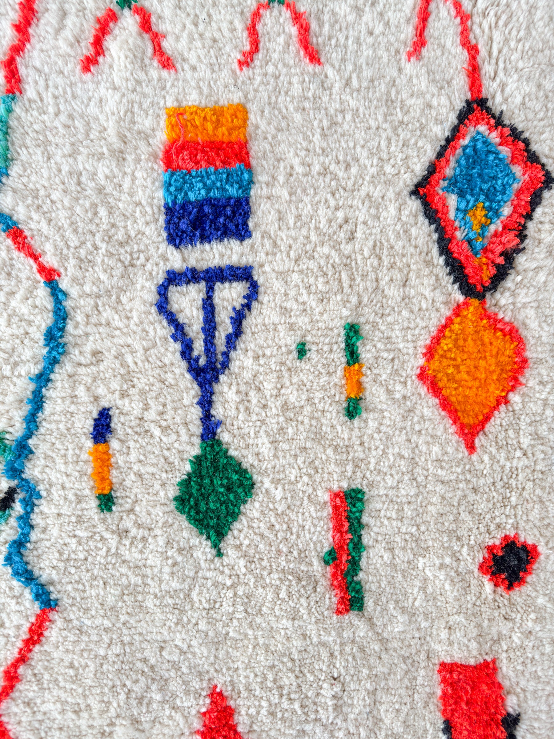 Tapis berbère coloré 146 x 269 cm - n°2113