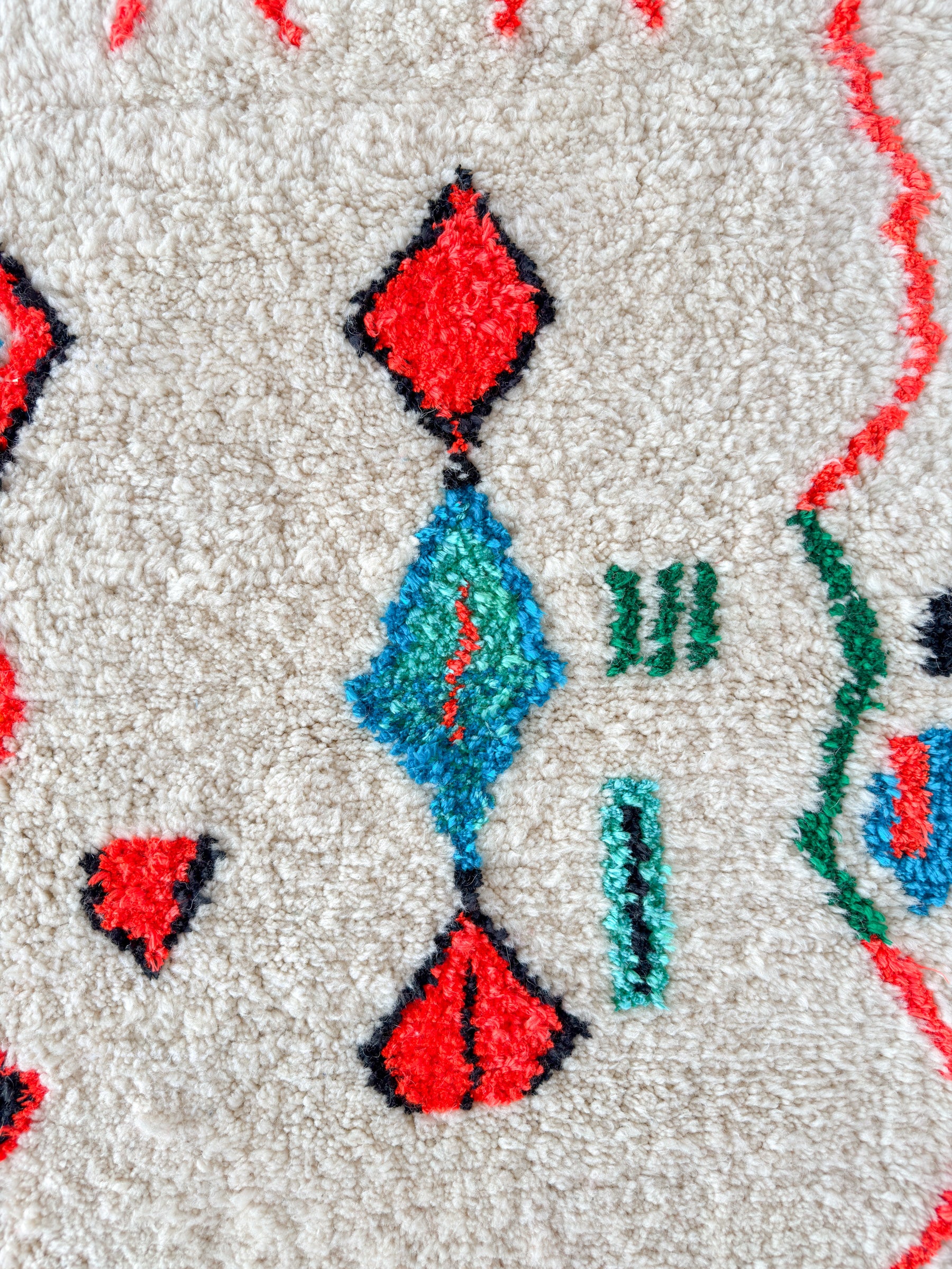 Tapis berbère coloré 146 x 269 cm - n°2113