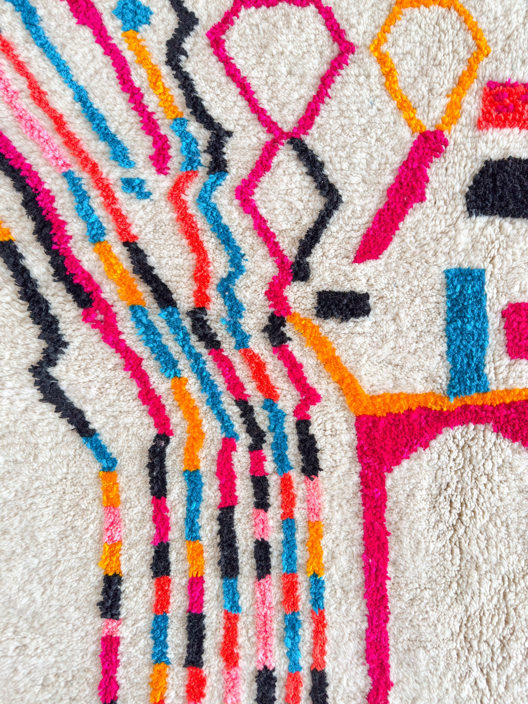 Tapis berbère coloré 164 x 272 cm - n°2143