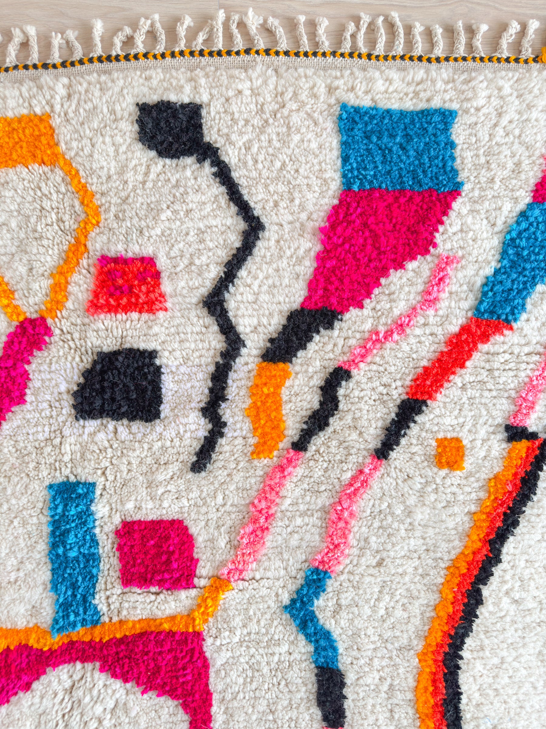 Colorful Berber rug 164 x 272 cm - no. 2143