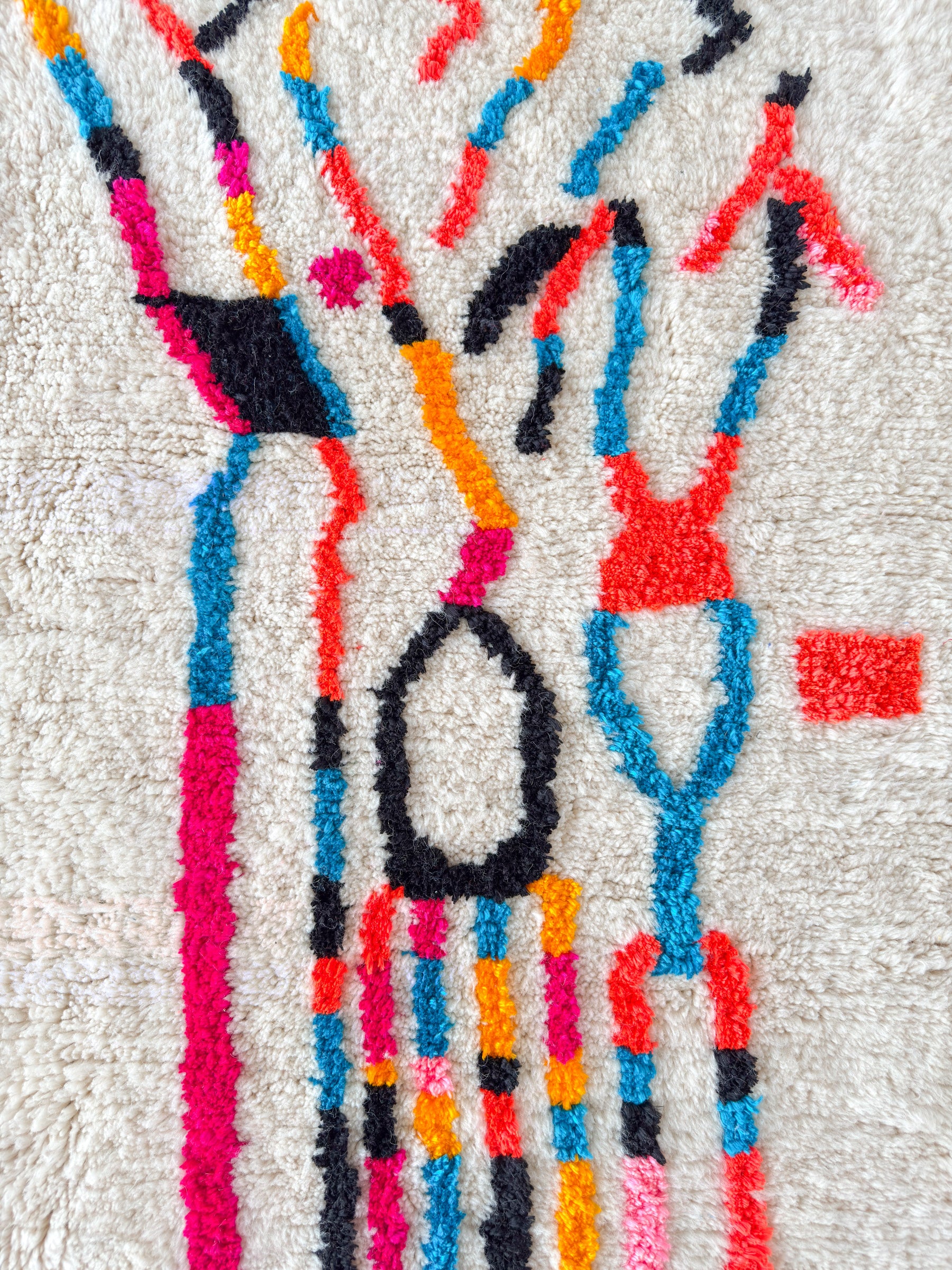 Tapis berbère coloré 164 x 272 cm - n°2143