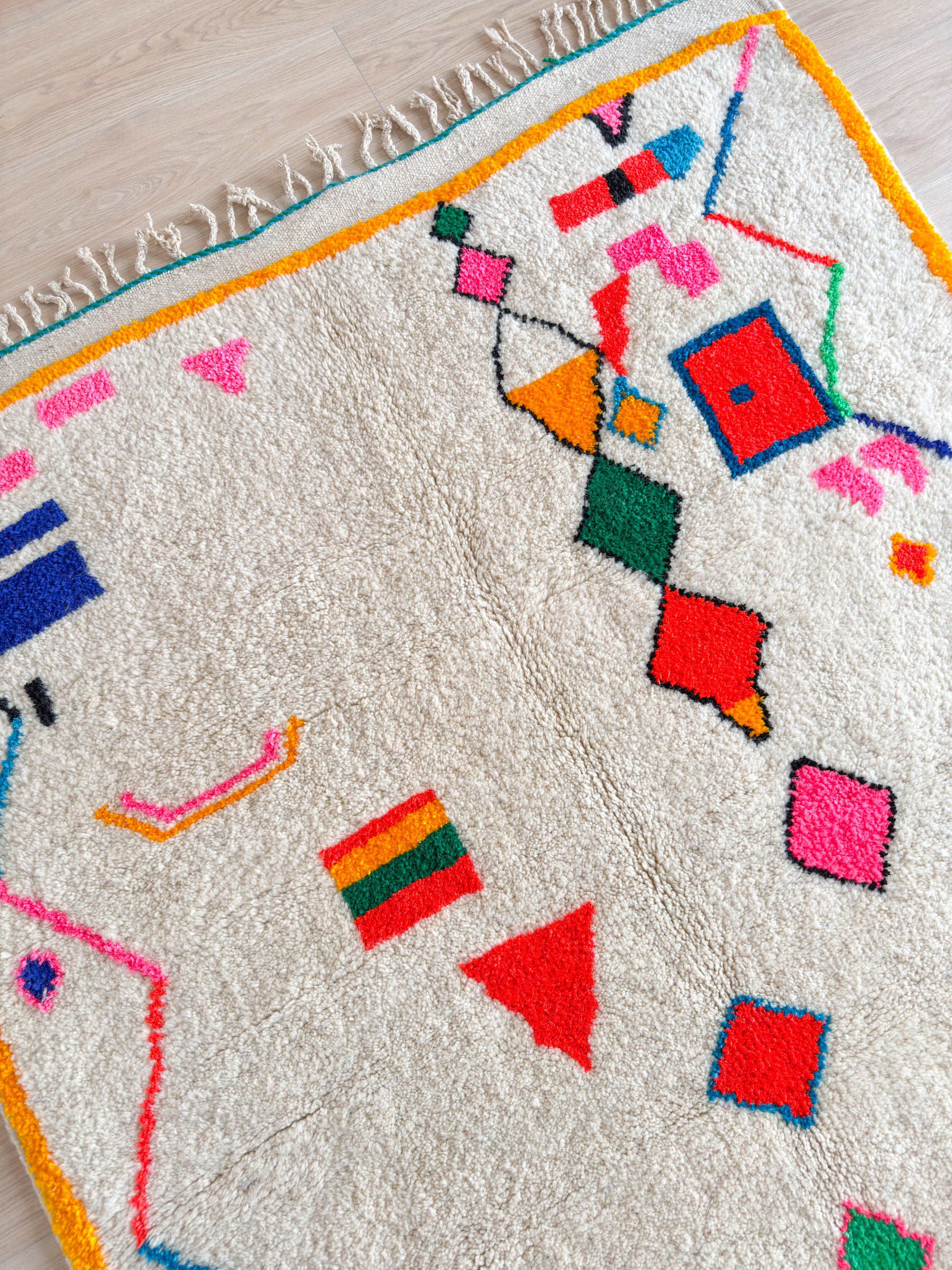 Tapis berbère coloré 149 x 274 cm - n°2131