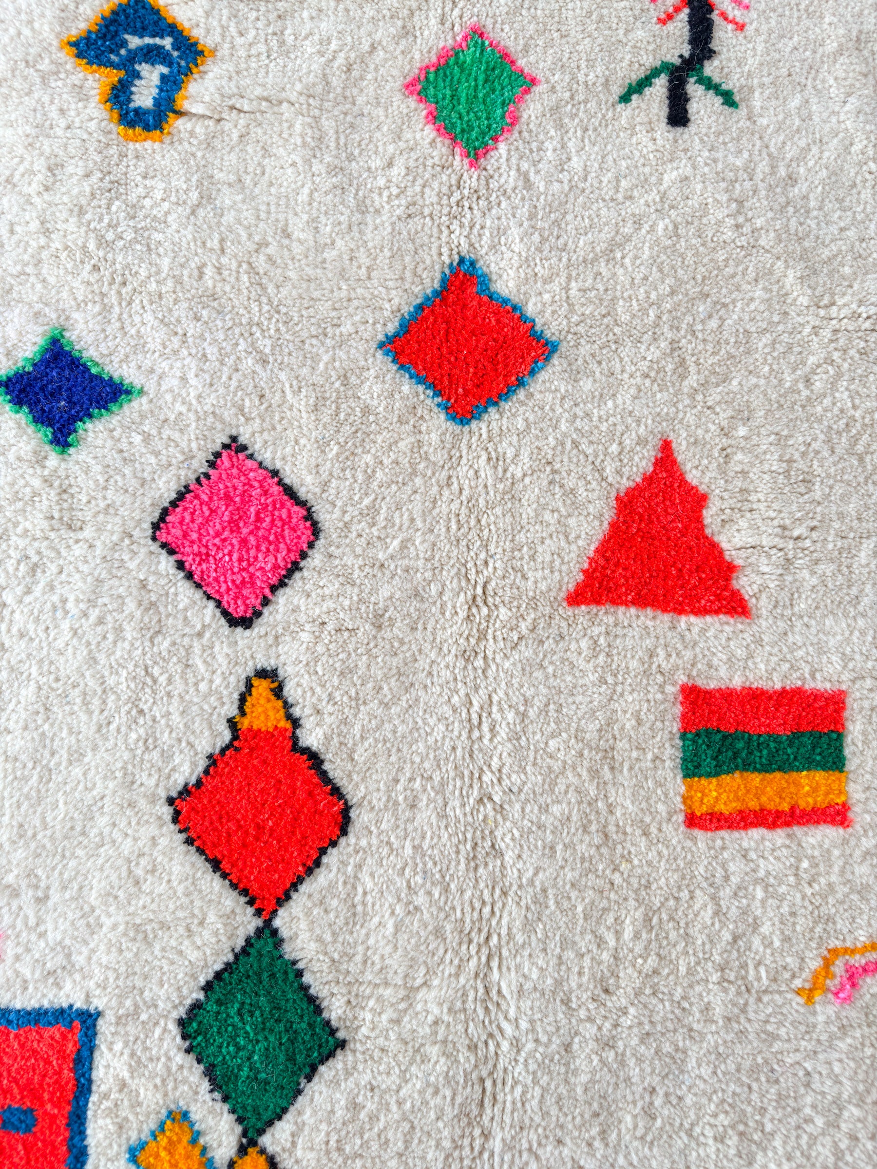 Tapis berbère coloré 149 x 274 cm - n°2131