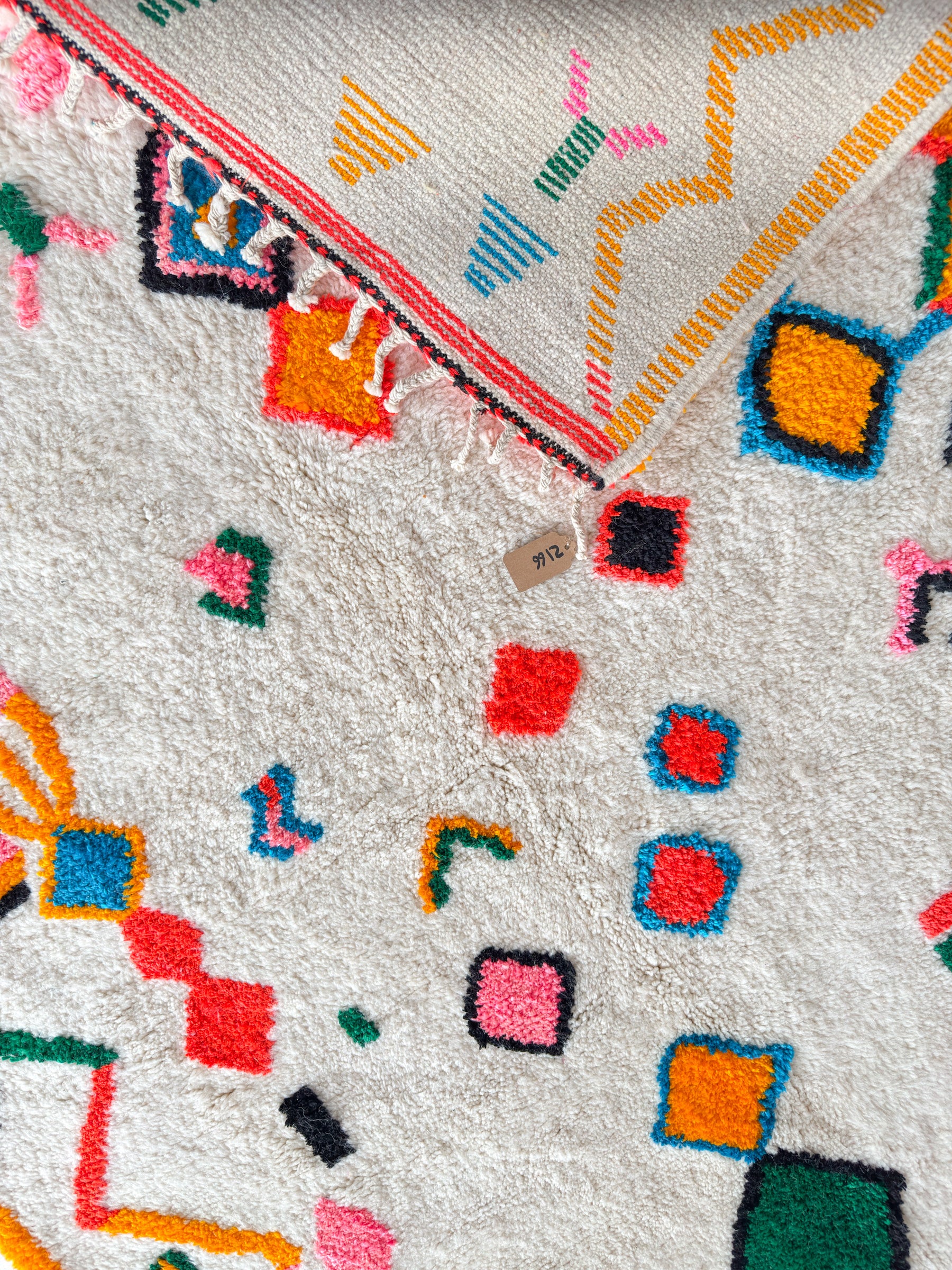 Tapis berbère coloré 158 x 269 cm - n°2166