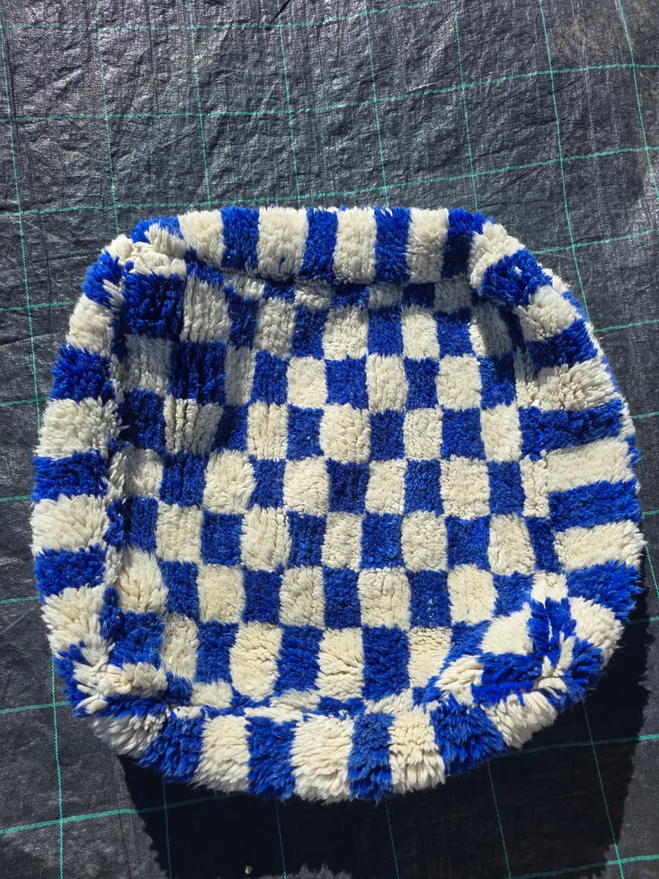 Pouf Marocain, pouf berbère coloré - 60 x 60 cm - n°106