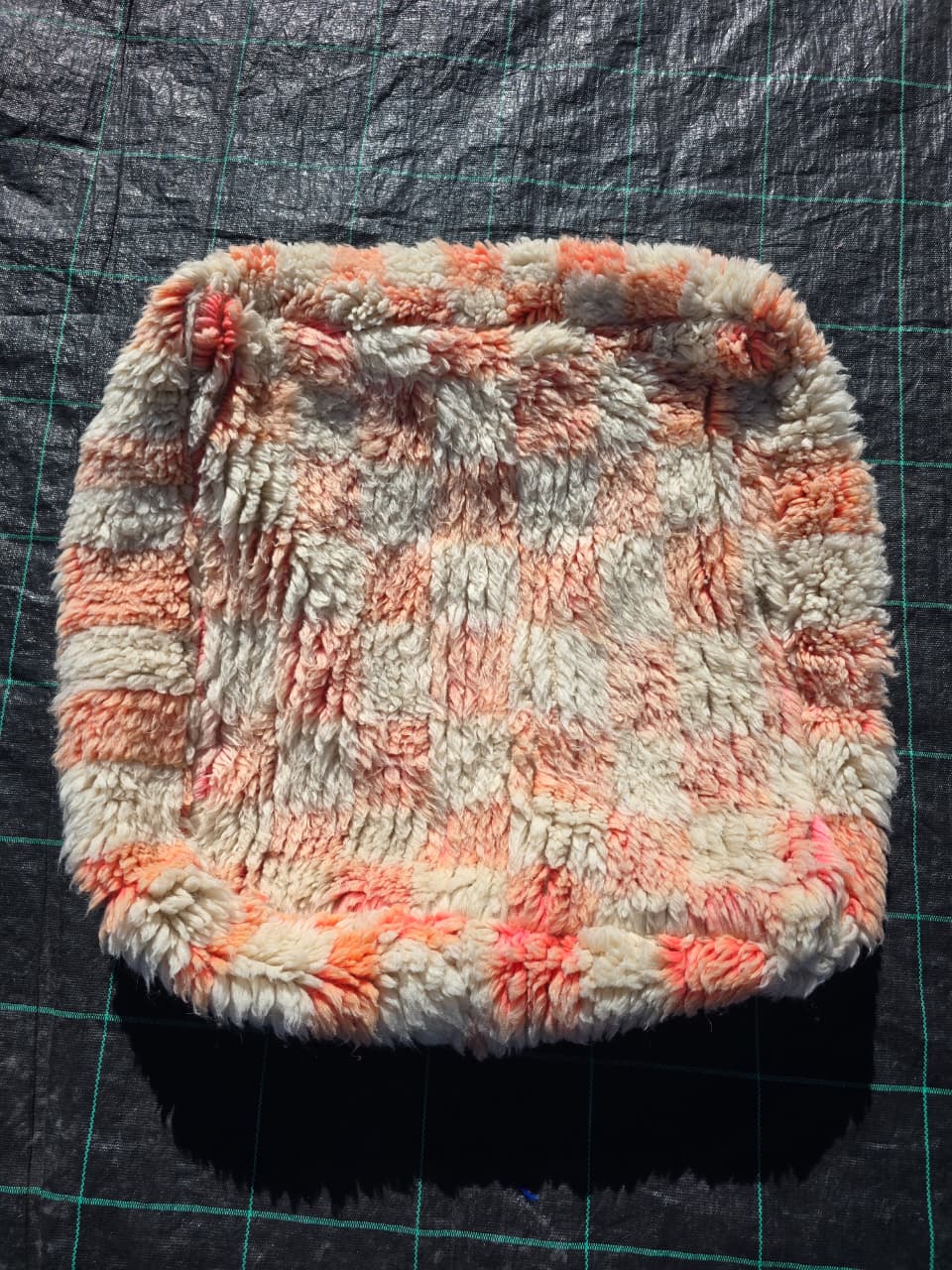 Pouf Marocain, pouf berbère coloré - 60 x 60 cm - n°104