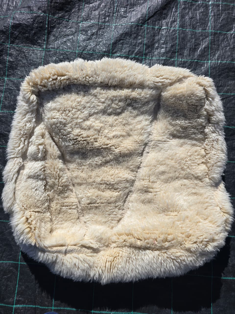 Pouf Marocain, pouf berbère coloré - 60 x 60 cm - n°114