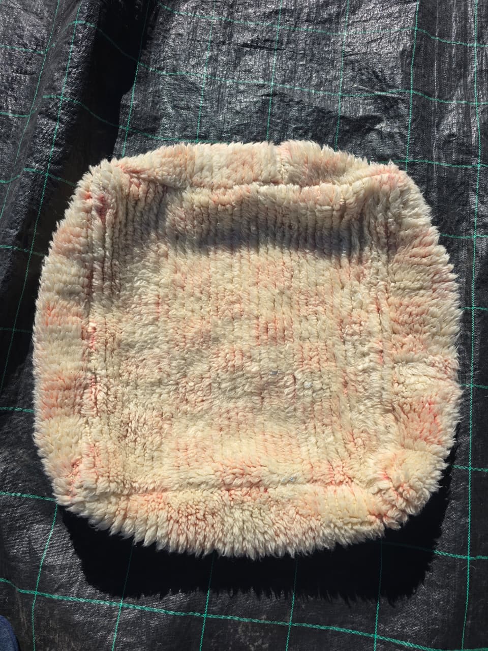 Pouf Marocain, pouf berbère coloré - 60 x 60 cm - n°131