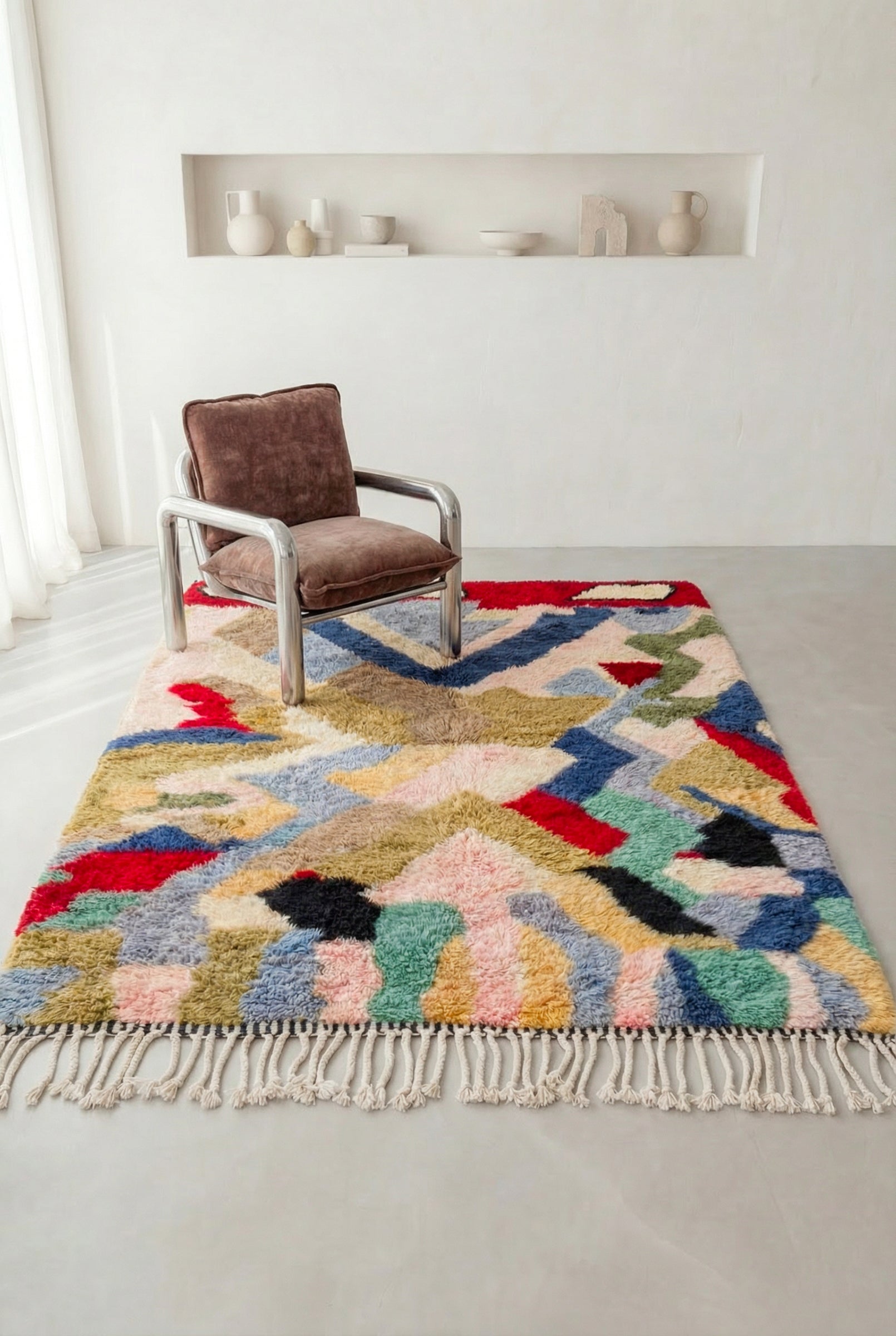 Tapis berbère M'rirt - n°1329