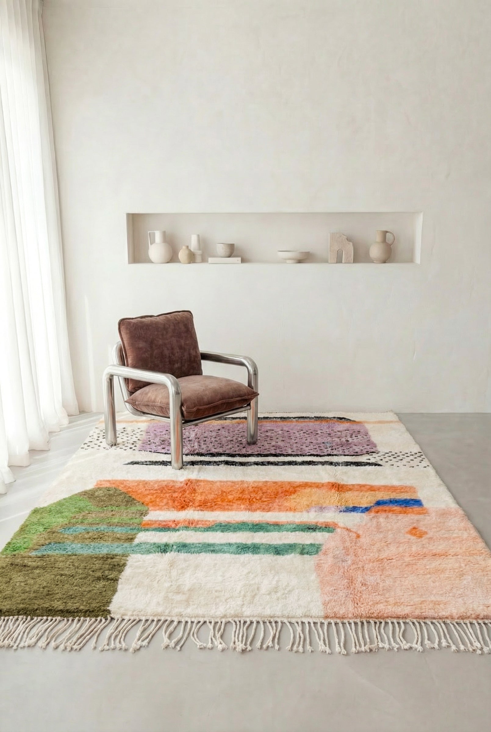 Tapis berbère M'rirt- n°532