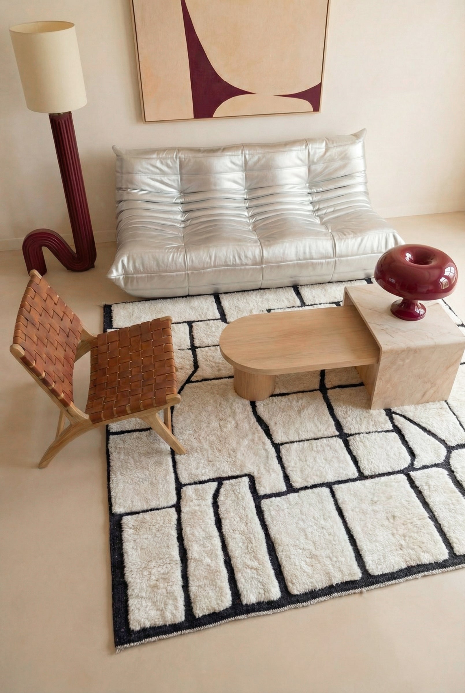 Tapis berbère M'rirt - n°3005