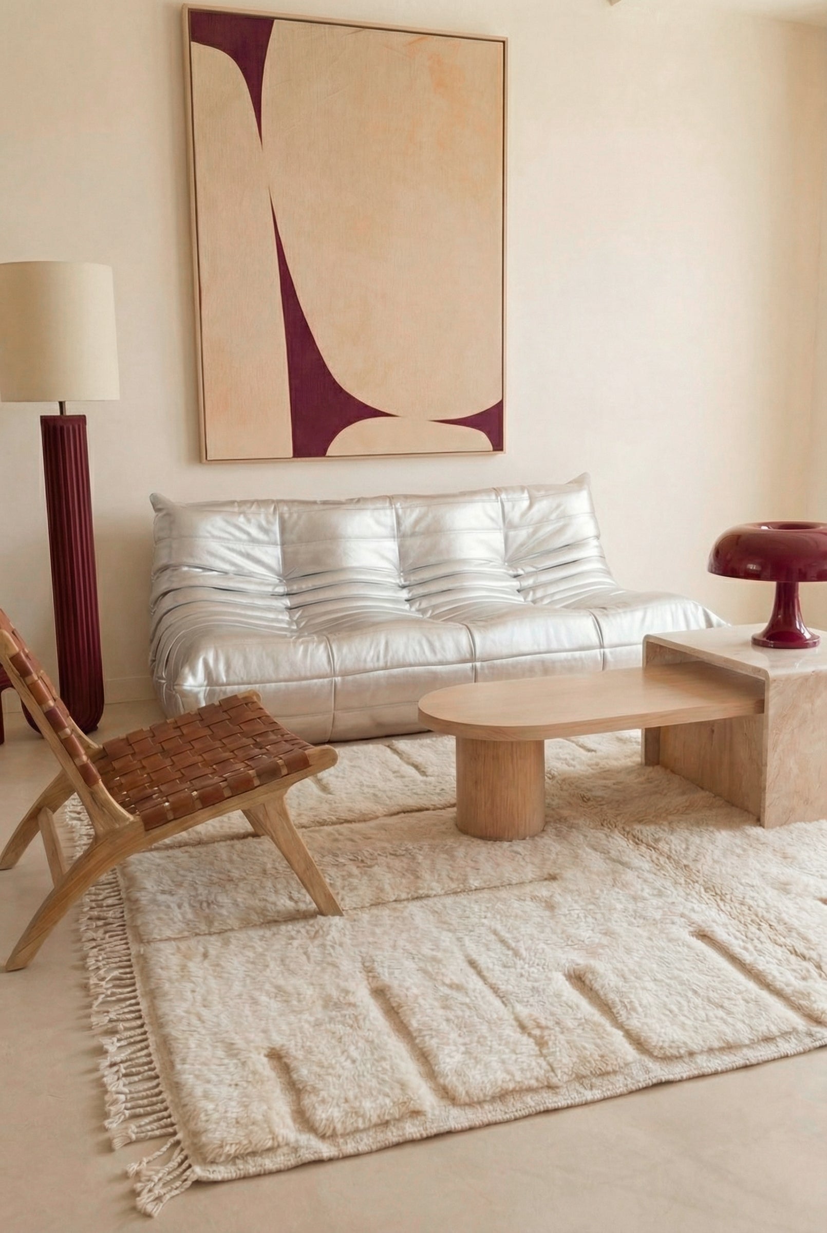 Tapis berbère M'rirt - n°963