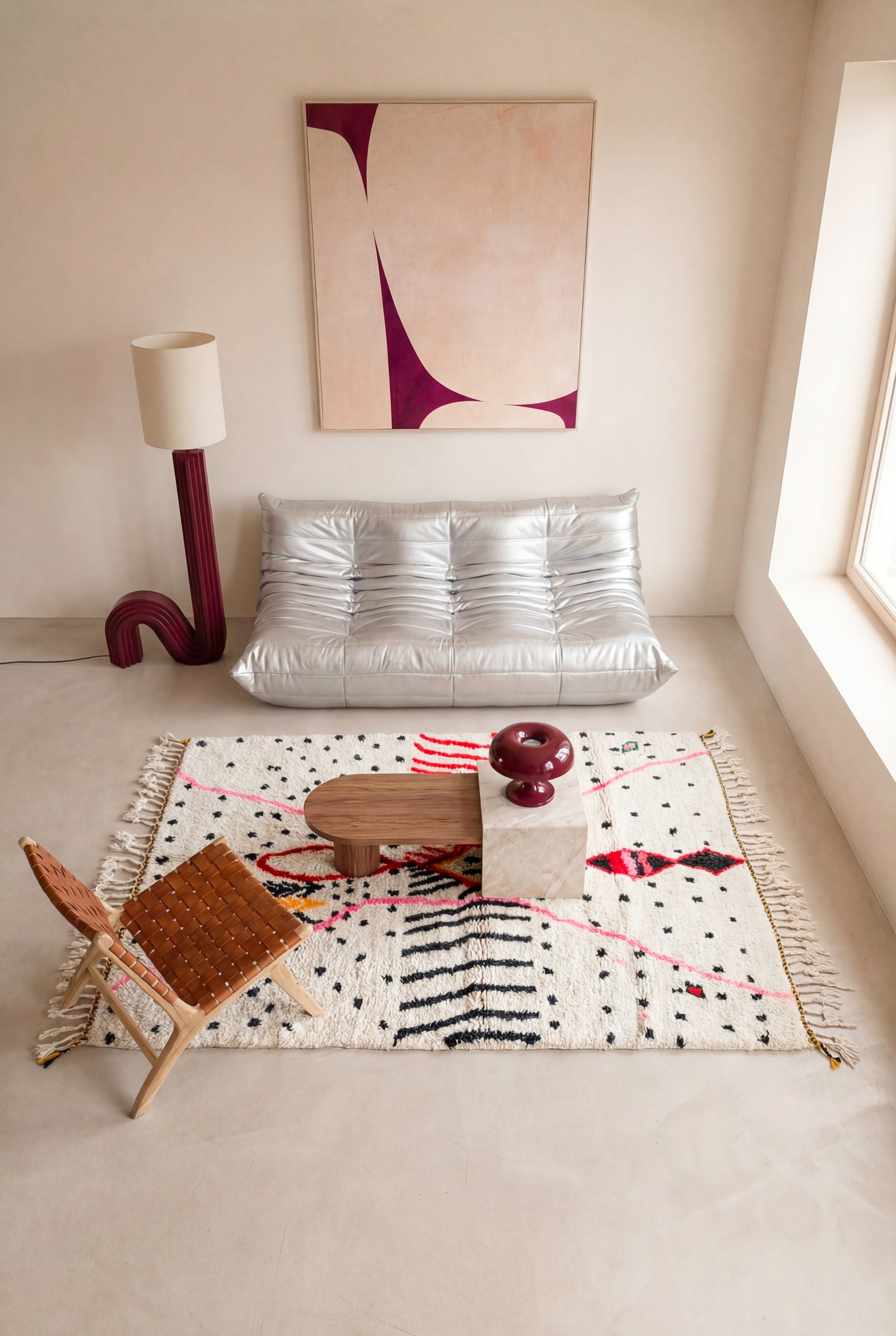 Bunter Berberteppich 180 x 260 cm – Nr. 1559