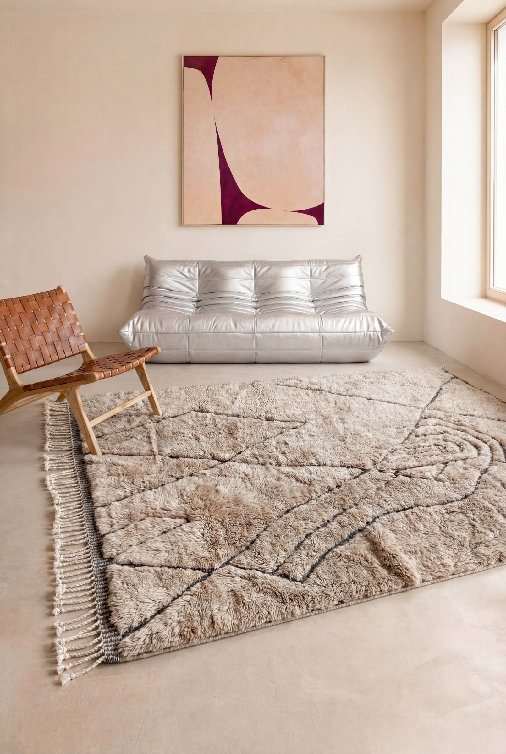 Berberteppich M'rirt - Nr. 2412