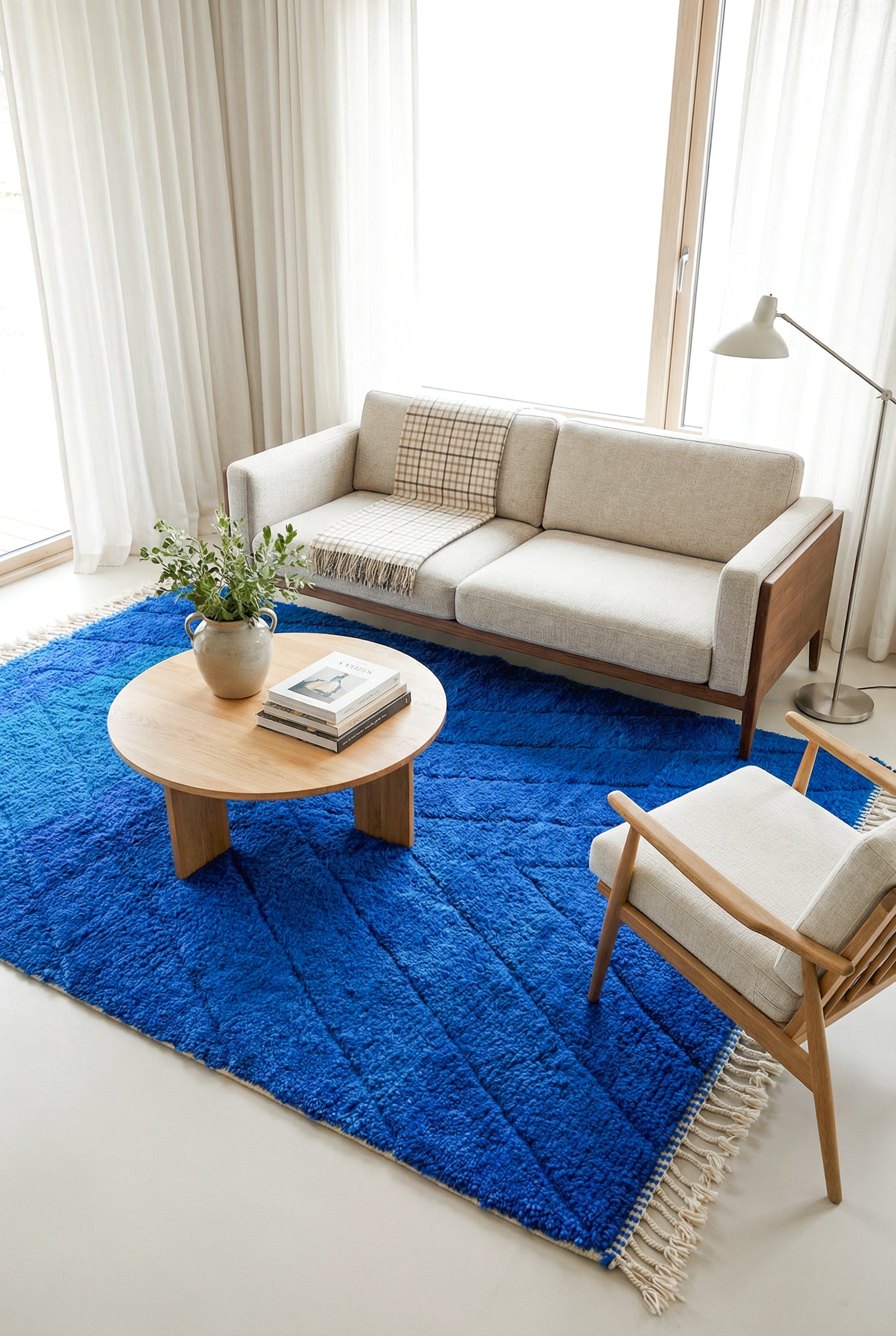 Colorful Berber Rug 150 x 266 cm - n°1779