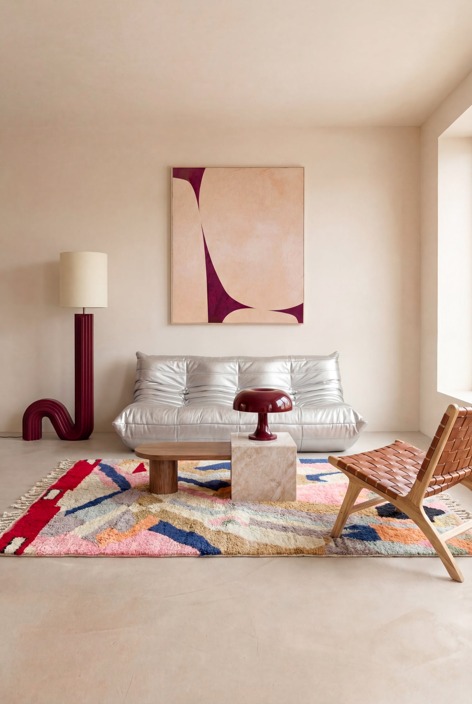 Tapis berbère M'rirt - n°1329