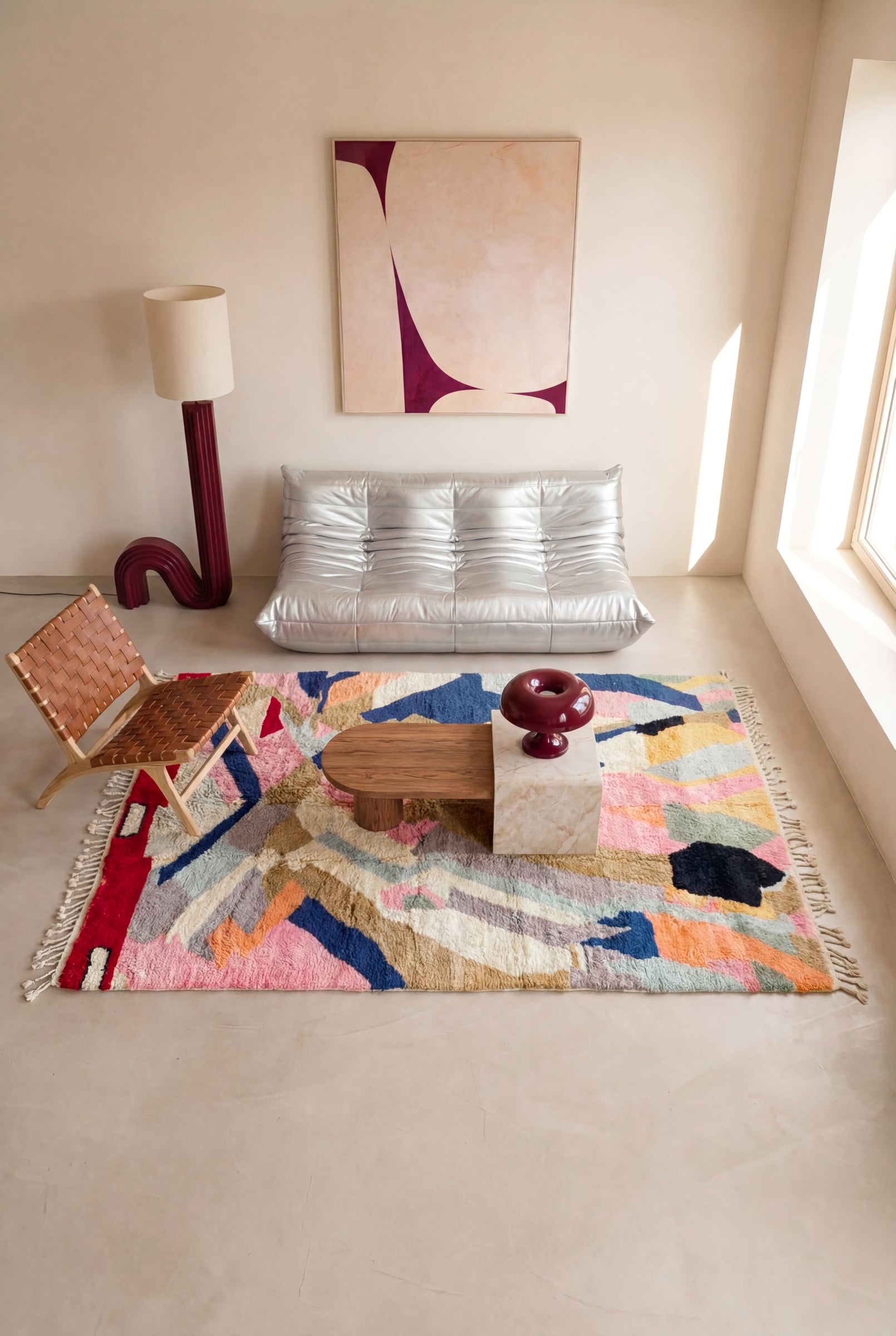 Tapis berbère M'rirt - n°1329