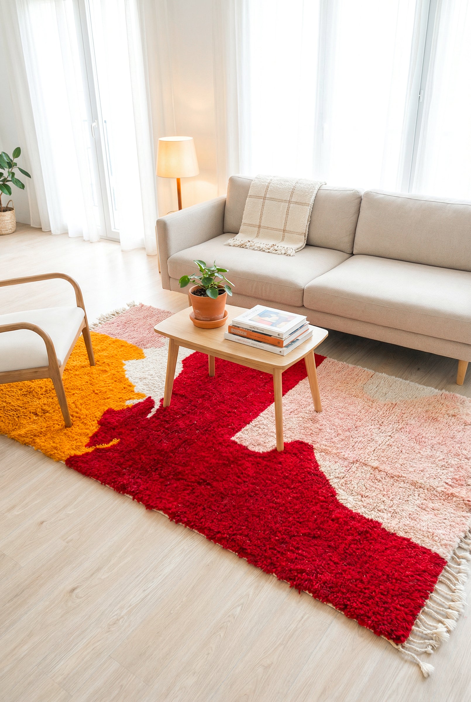 Colorful Berber Rug 153 x 280 cm - n°1814